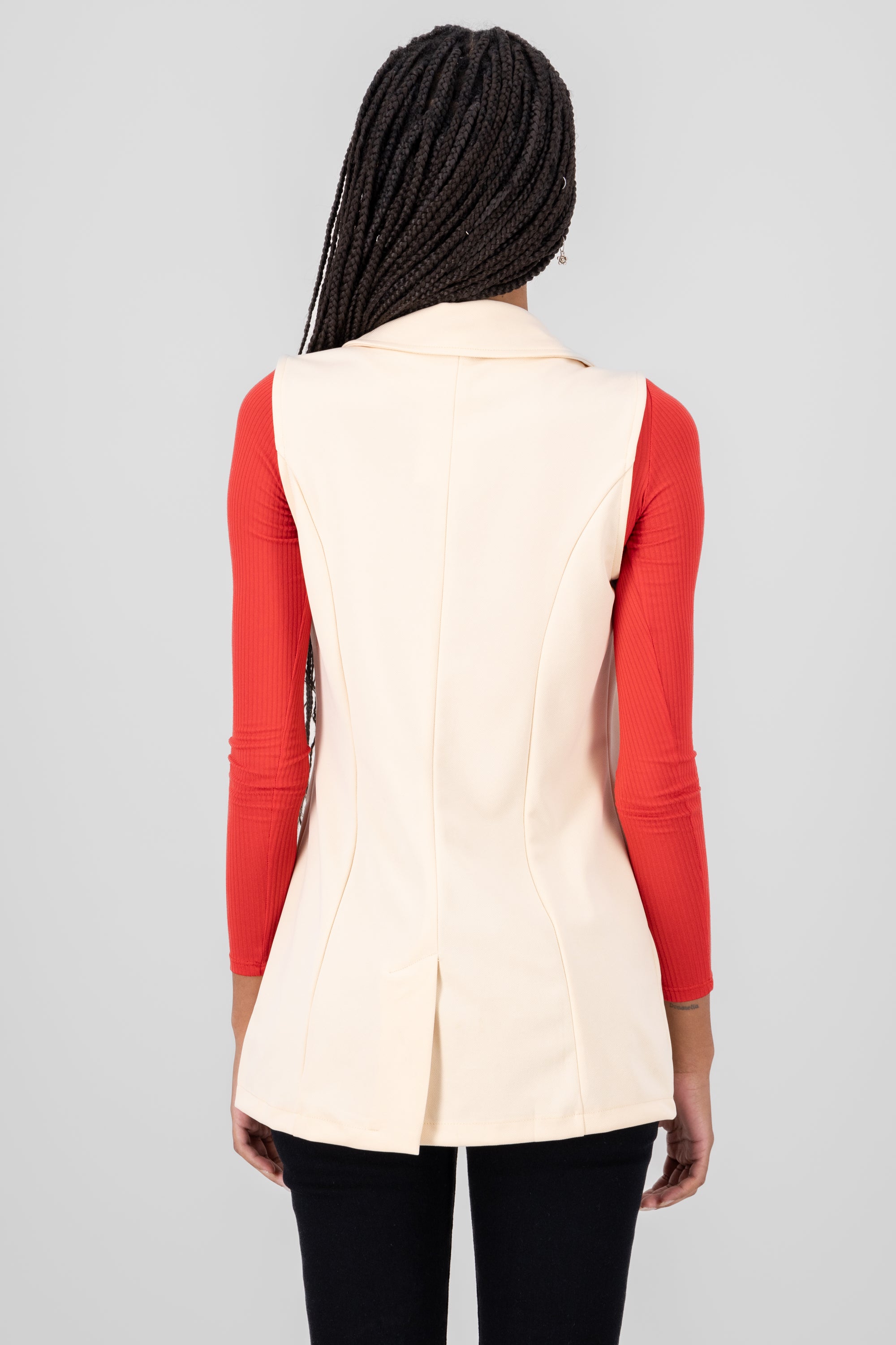 LEFO Long Vest CREAM