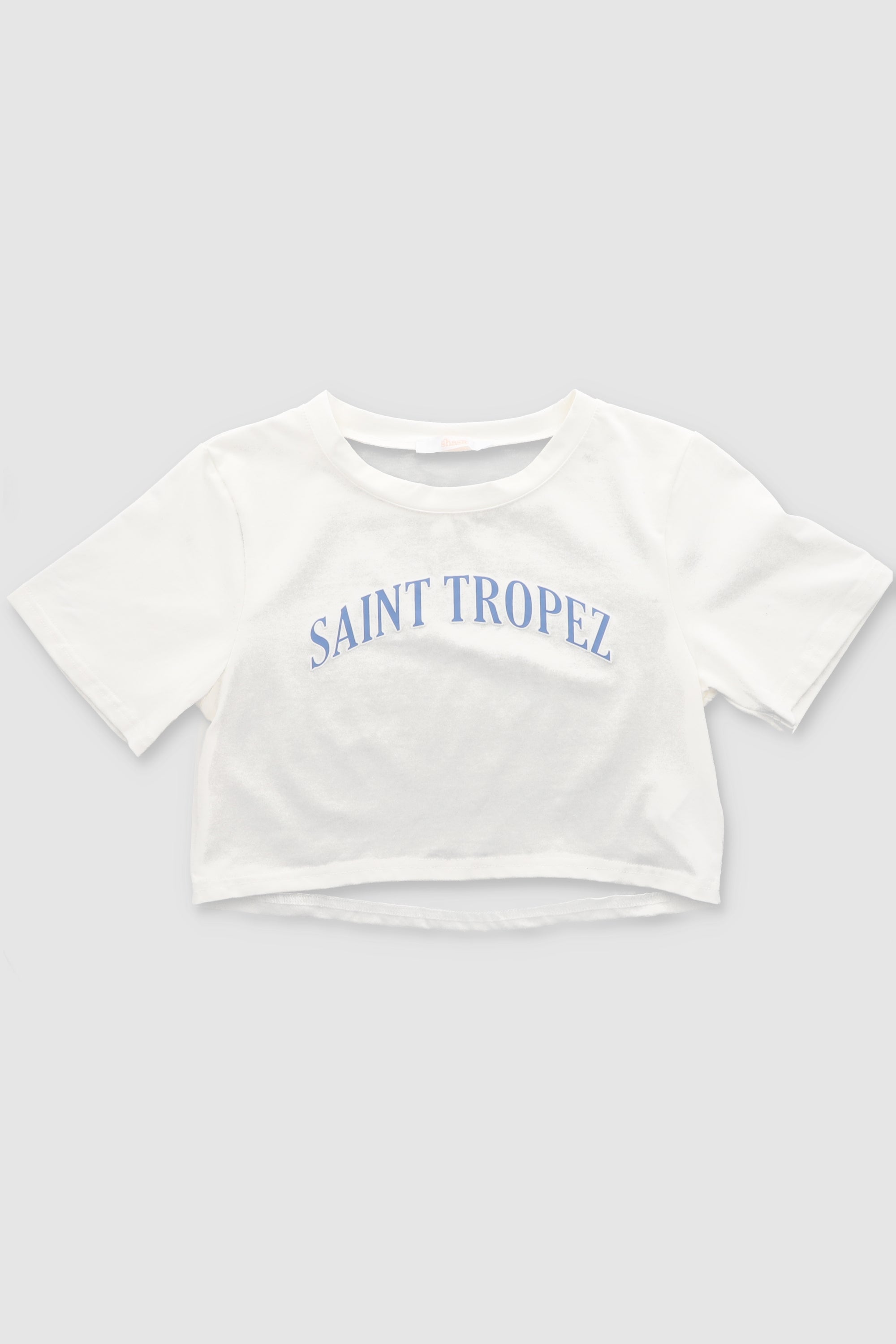 T-shirt con estampado de saint tropez HUESO COMBO