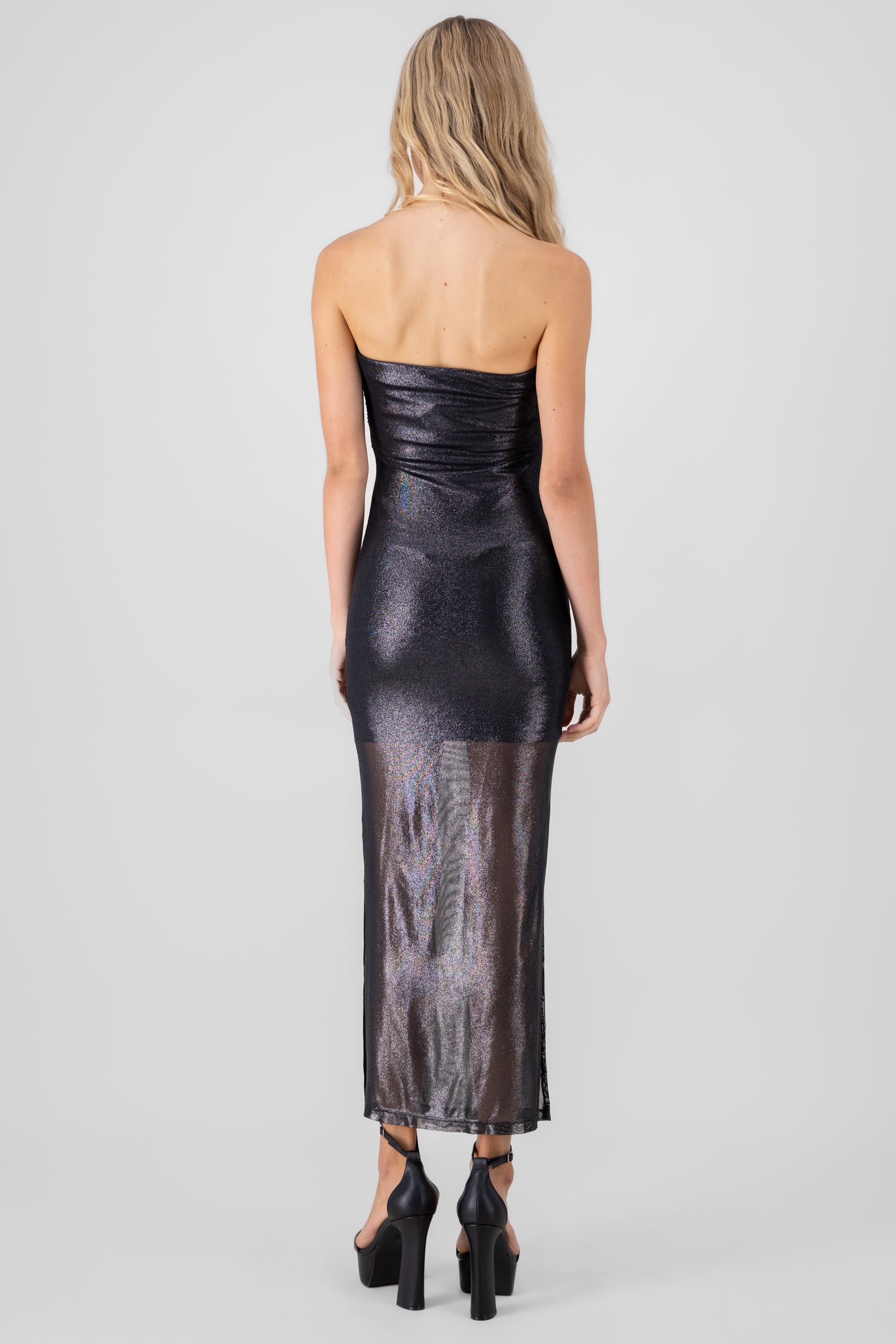 Drapeado Maxi Maxi Maxi BLACK