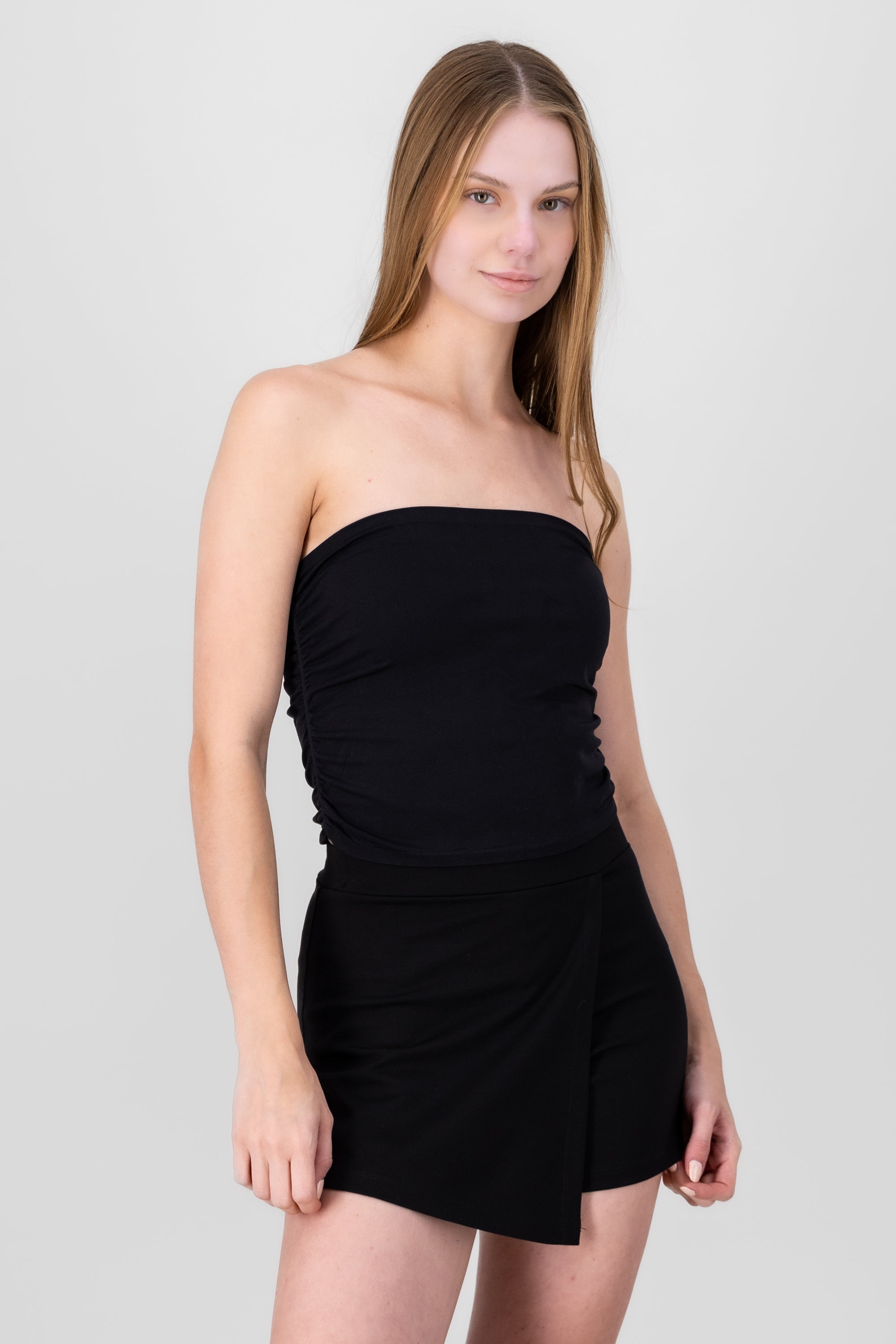 DRAPADO STRAPLE TUBES BLACK