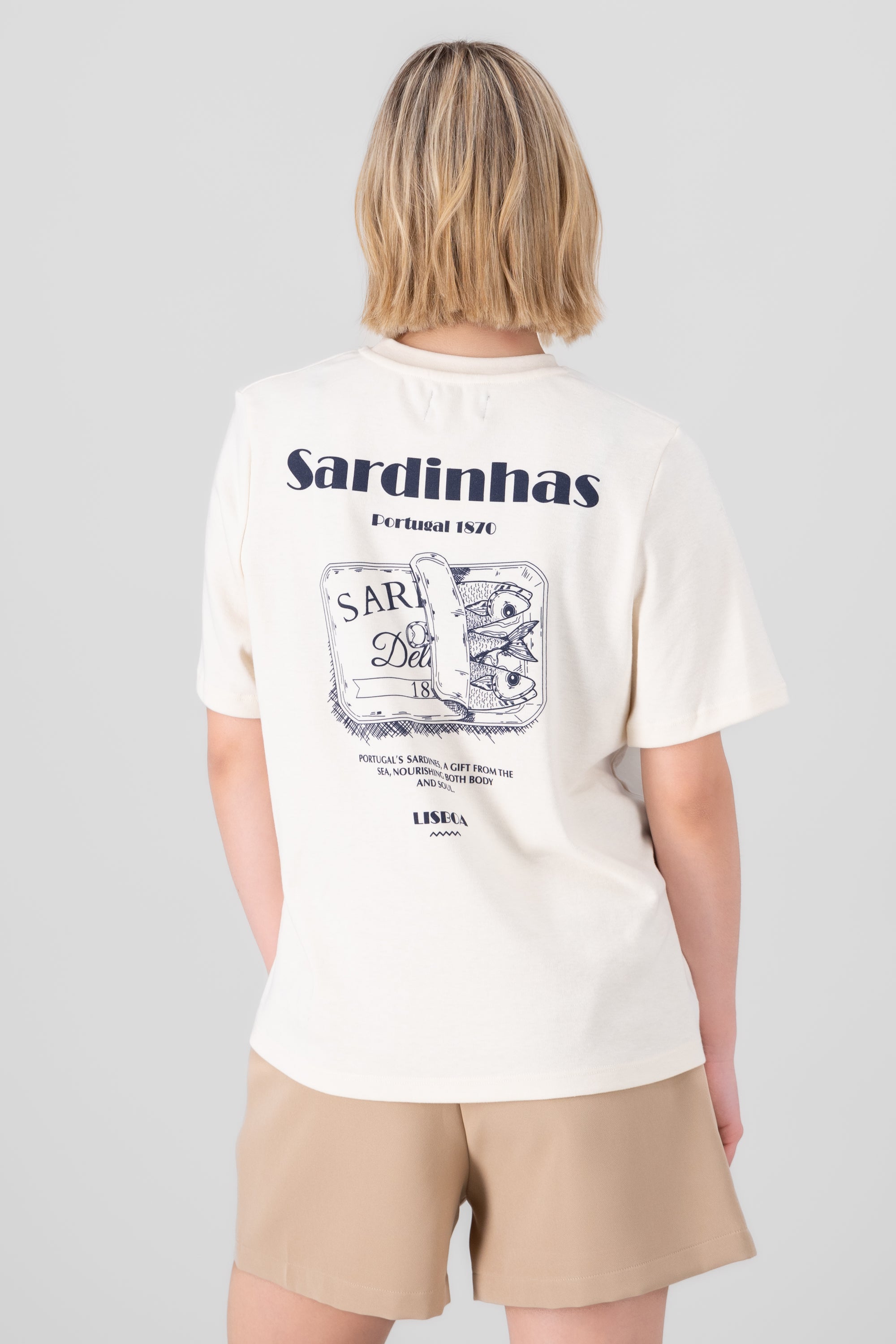 T-SHIRT Portugal Hypsters sardines Combo bone