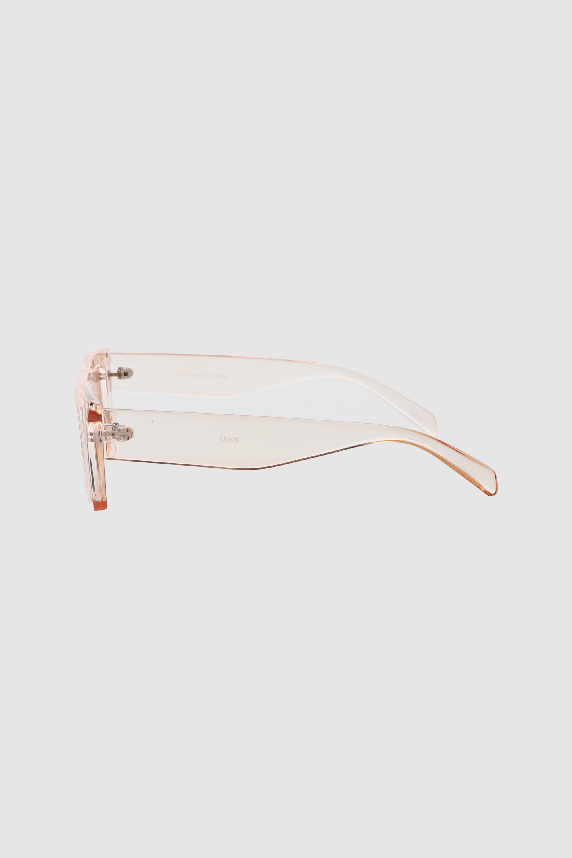 Lentes rectangulares rectos BEIGE