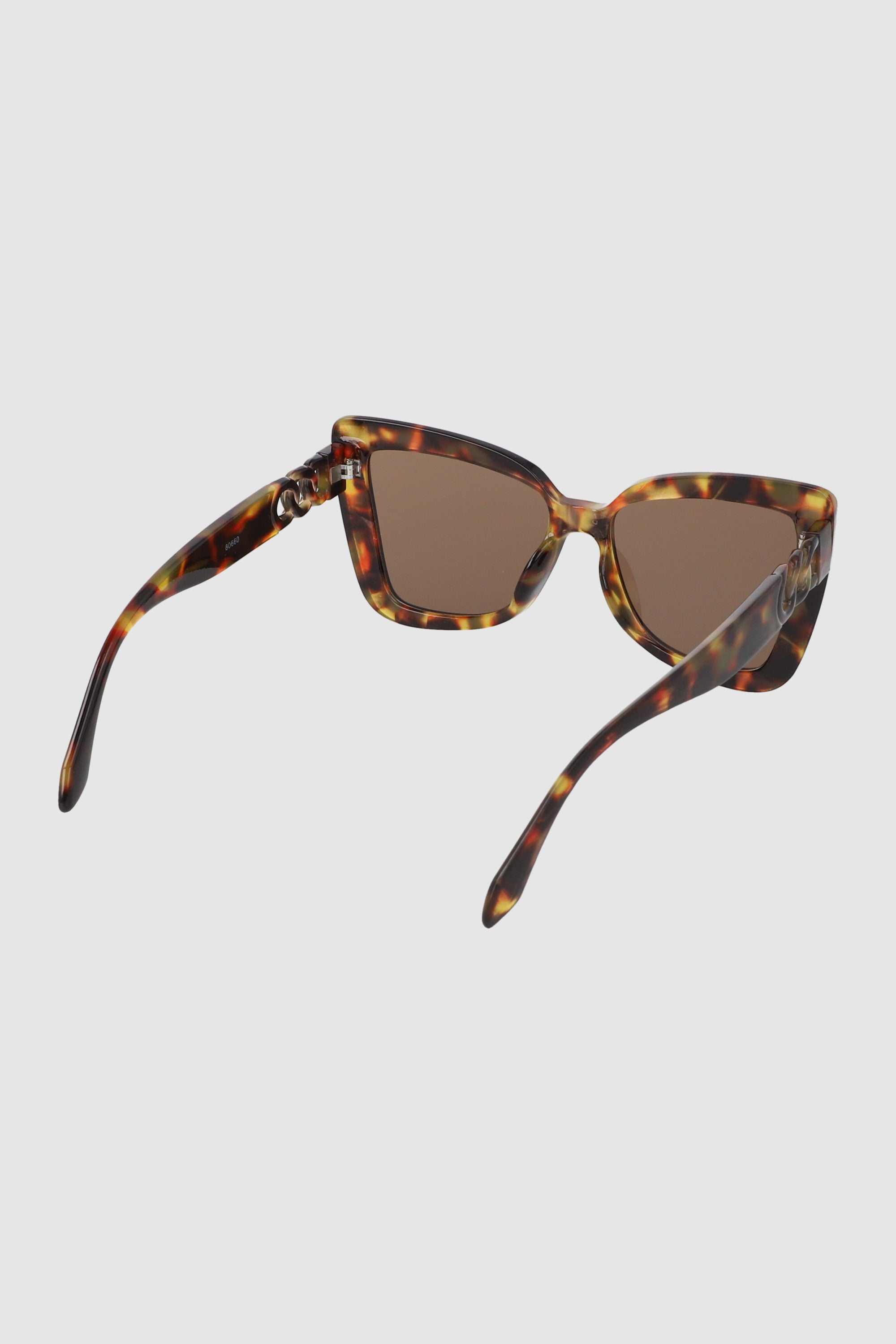 Lenses cateye big COFFEE
