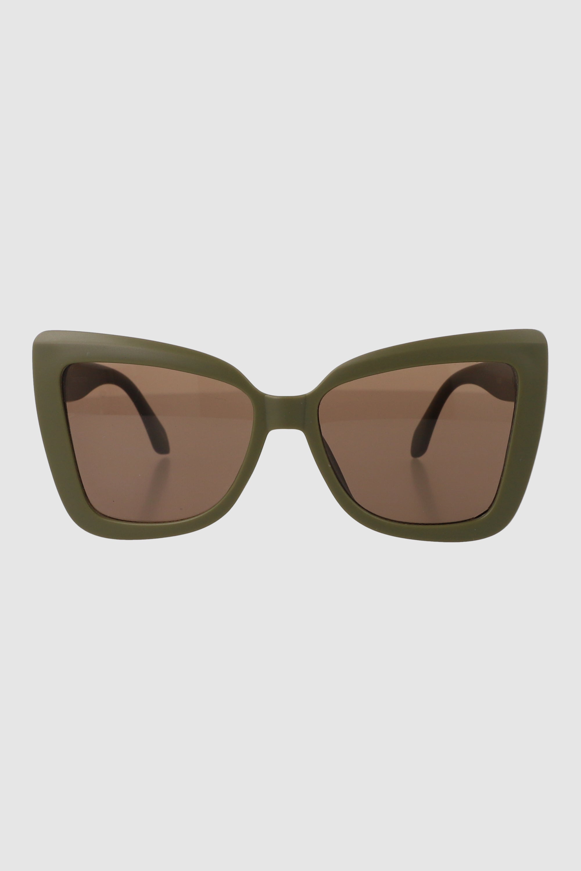 Lenses cateye big OLIVE