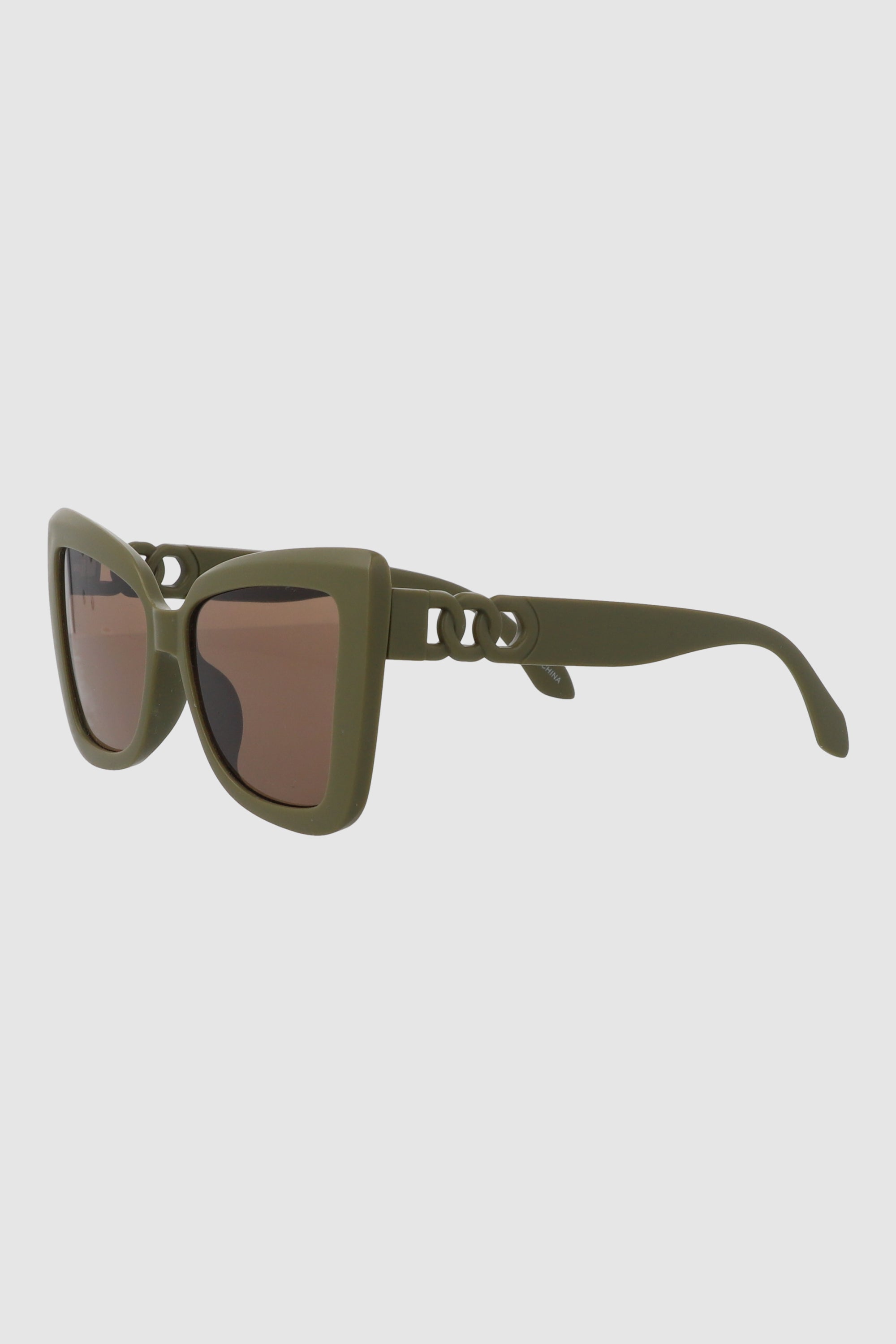 Lenses cateye big OLIVE