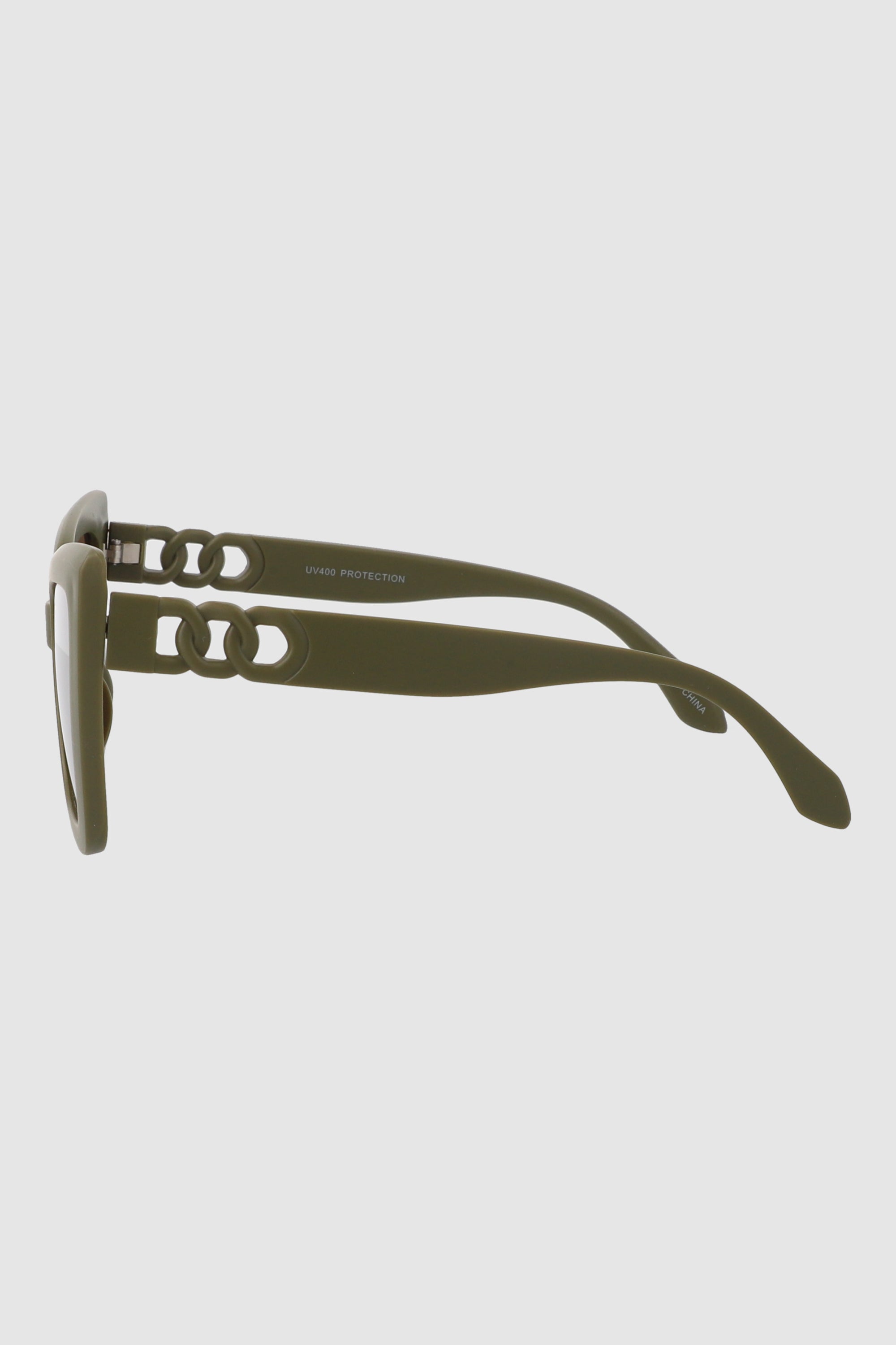 Lenses cateye big OLIVE