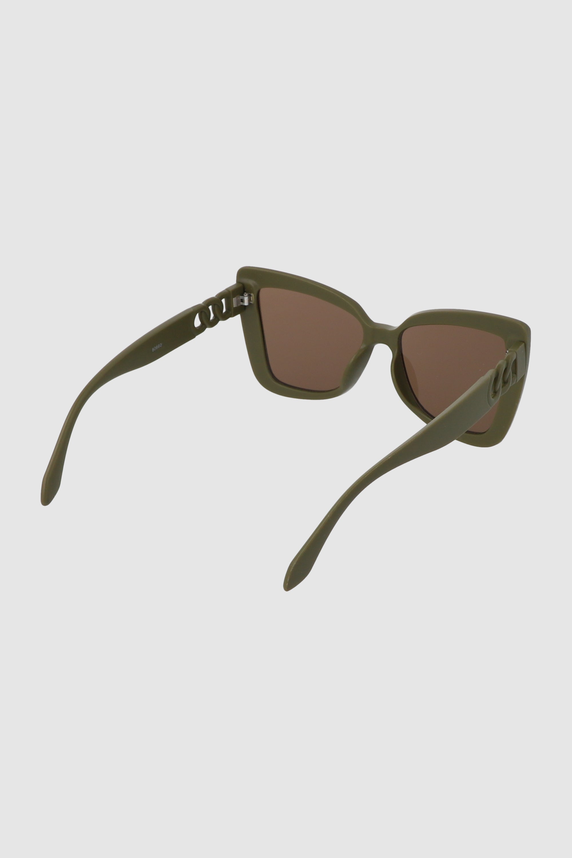 Lenses cateye big OLIVE