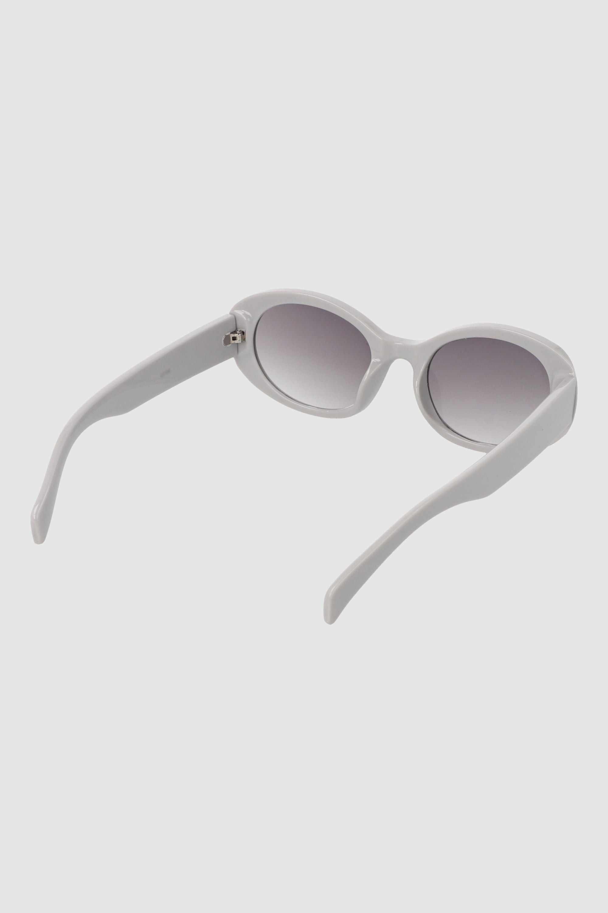 Large oval lenses WHITE