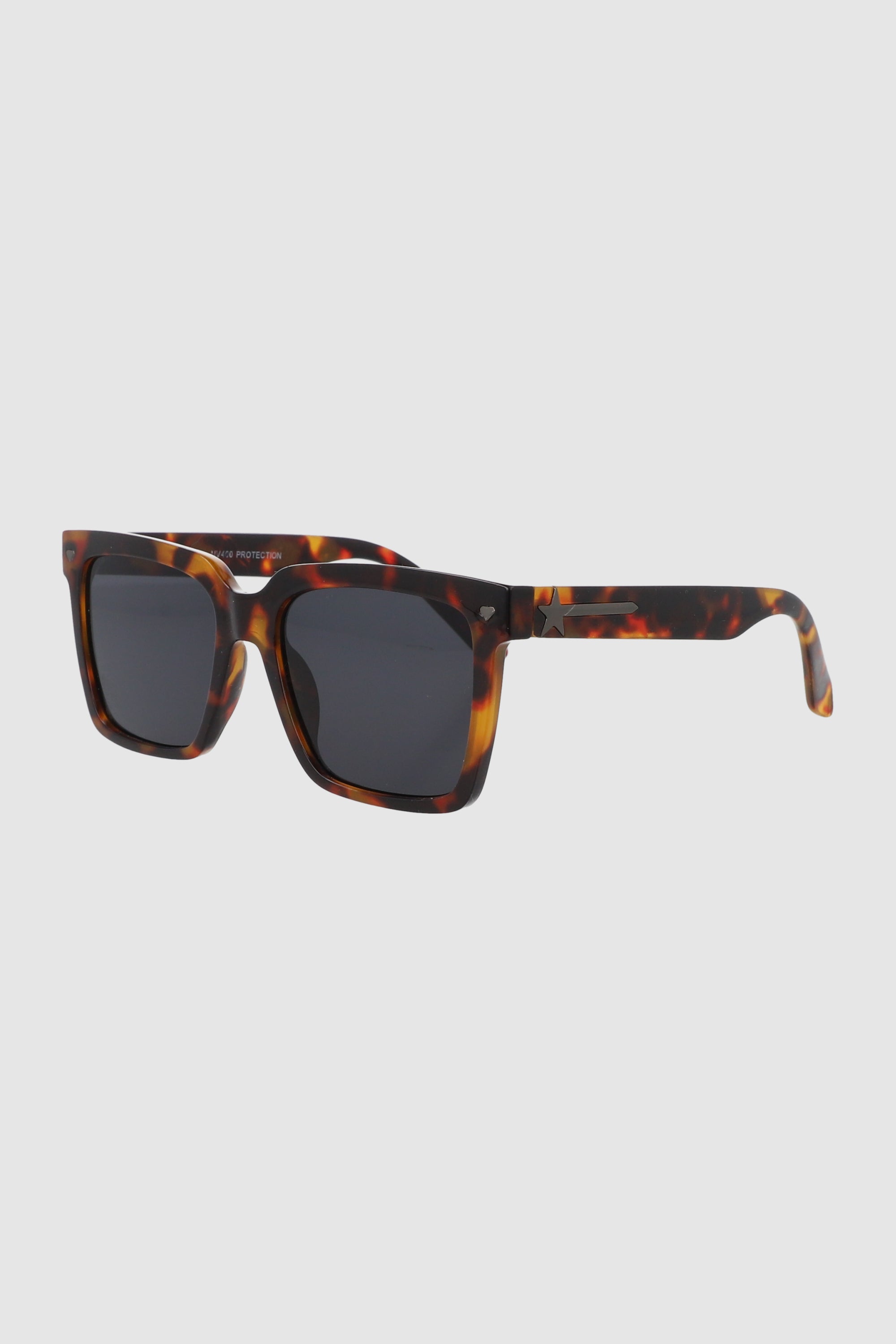 Square lenses tone COFFEE