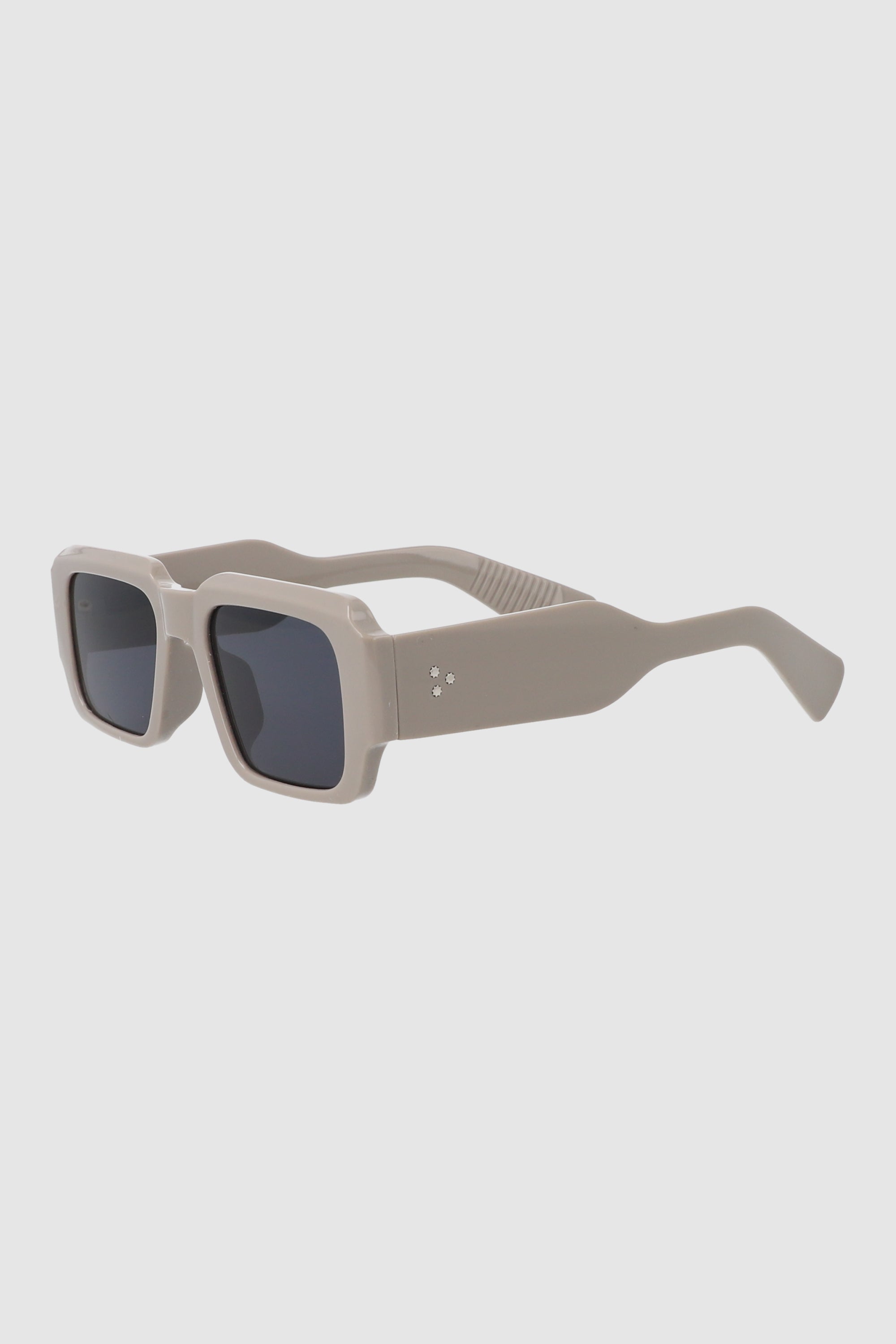 Lentes rectangulo retro BLANCO