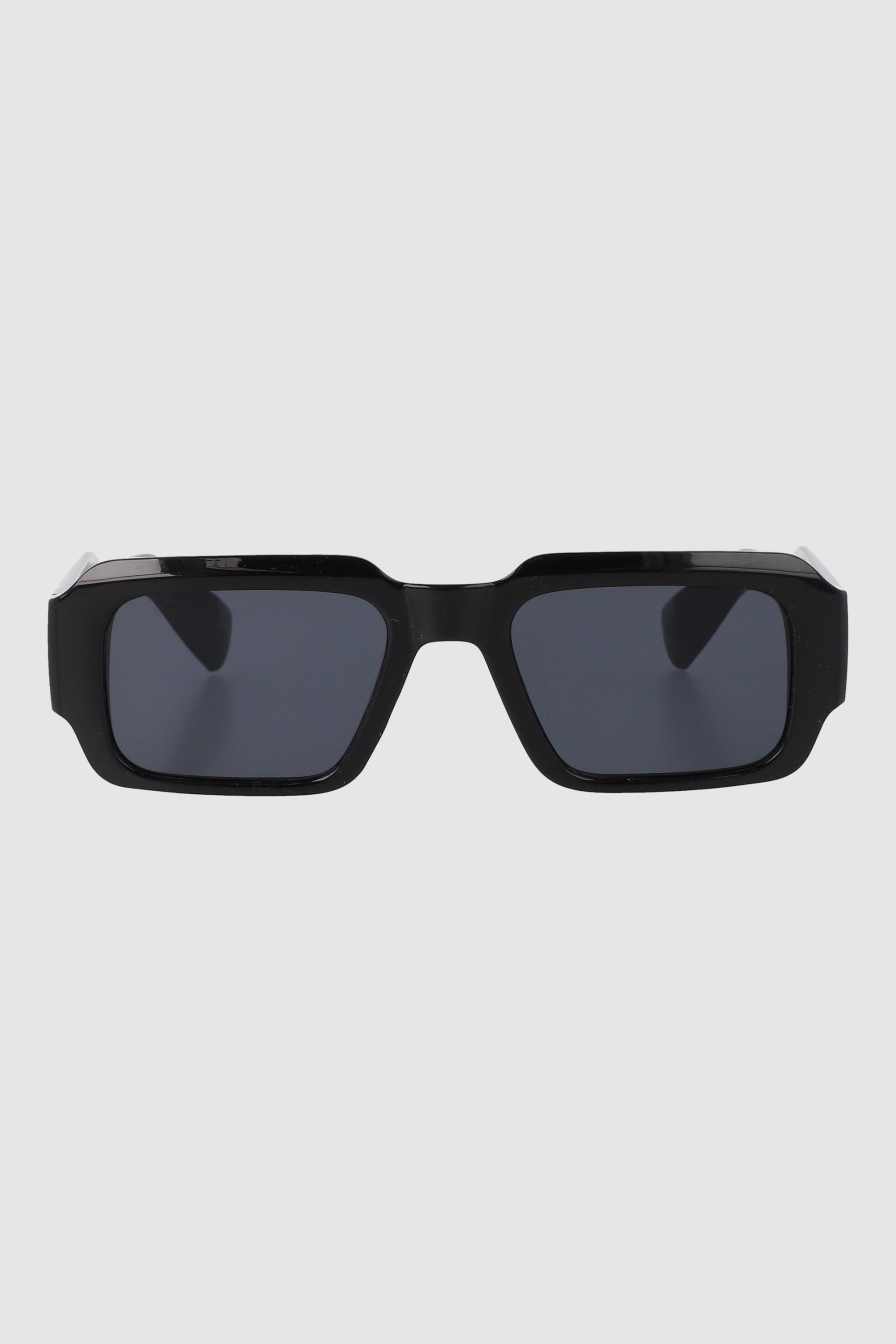 Lentes rectangulo retro NEGRO