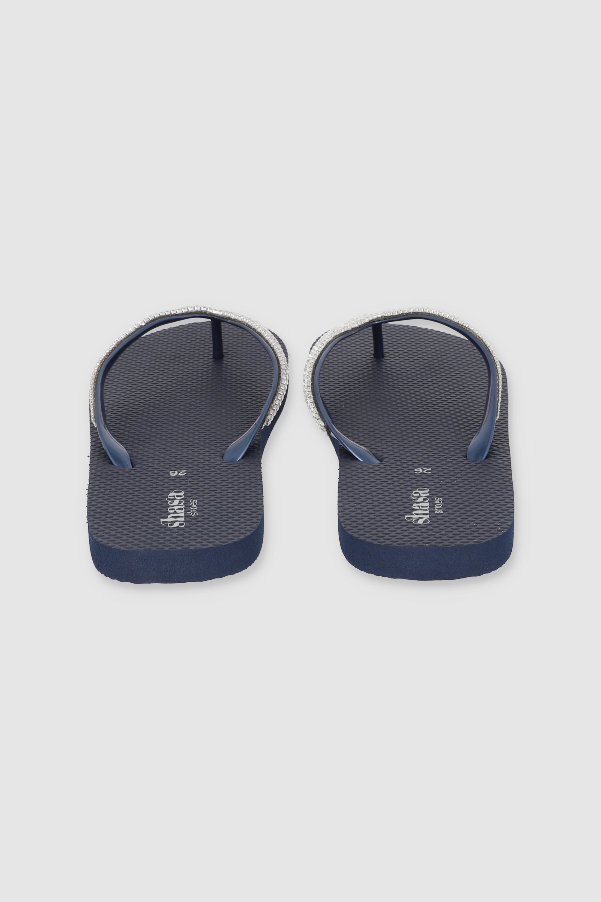 Flip Flop Brillos Textura MARINO