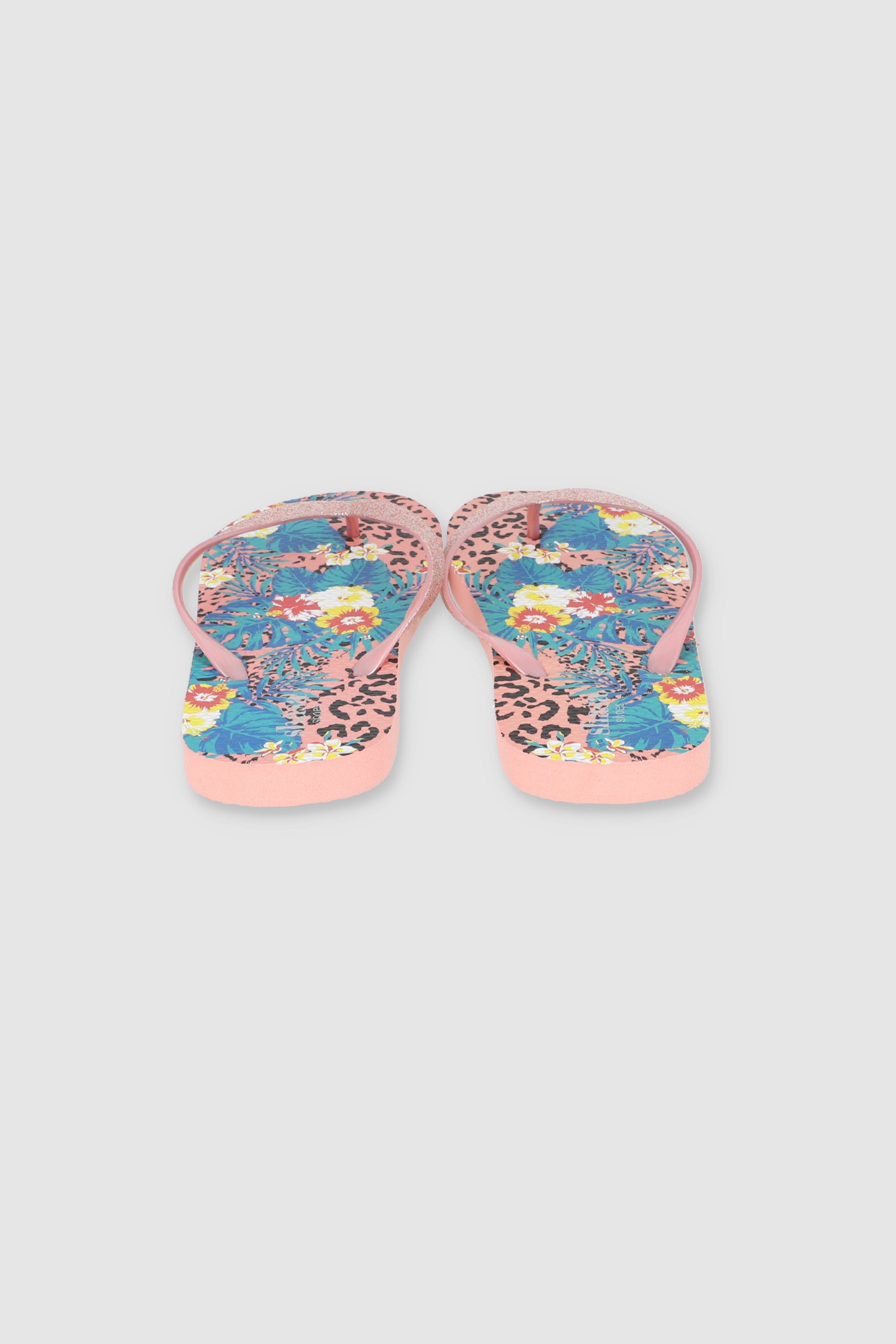 FLIP FLOP TROPICAL LEOPARDO ROSA