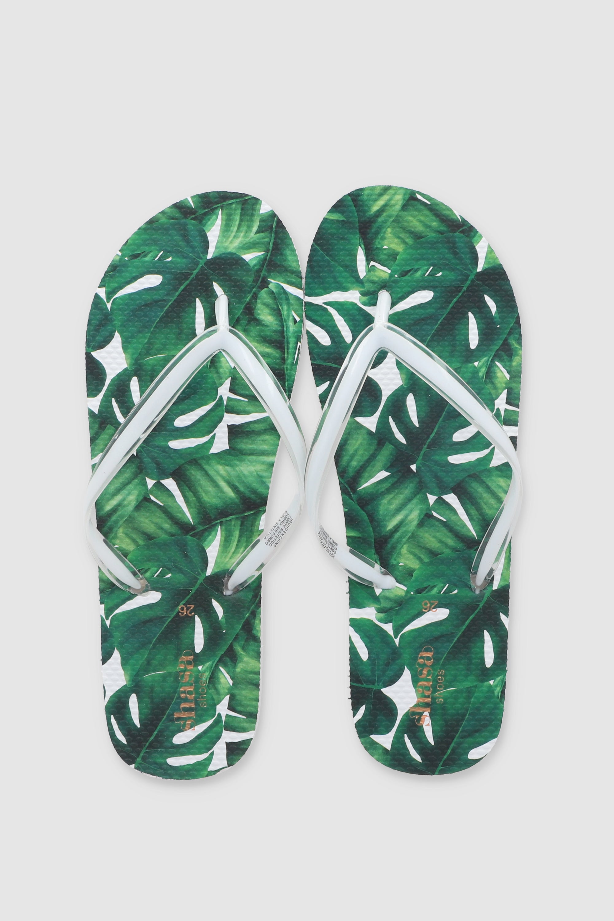 FLIP FLOP HOJAS VERDE