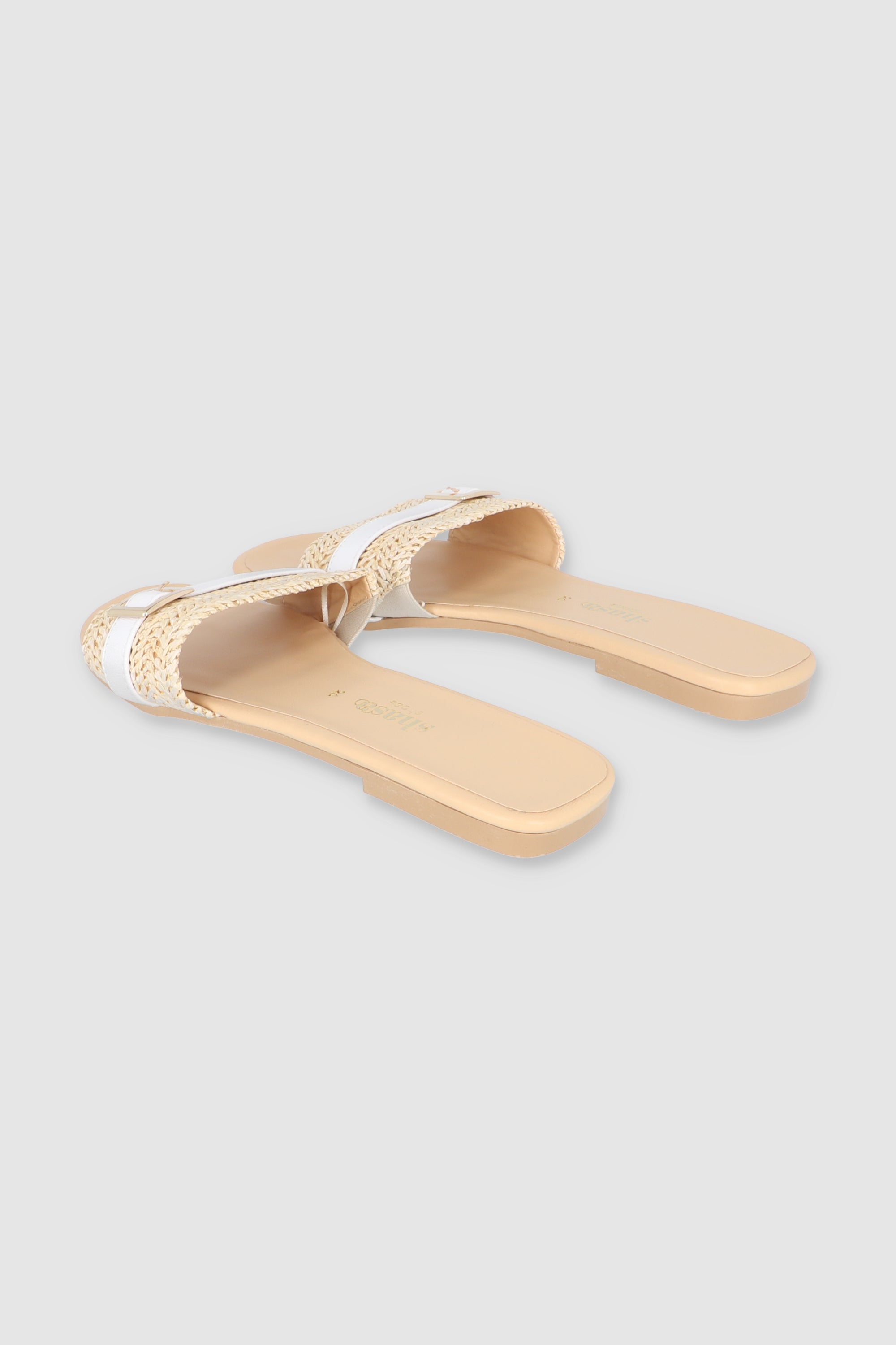 Sandal Yute Buckle WHITE