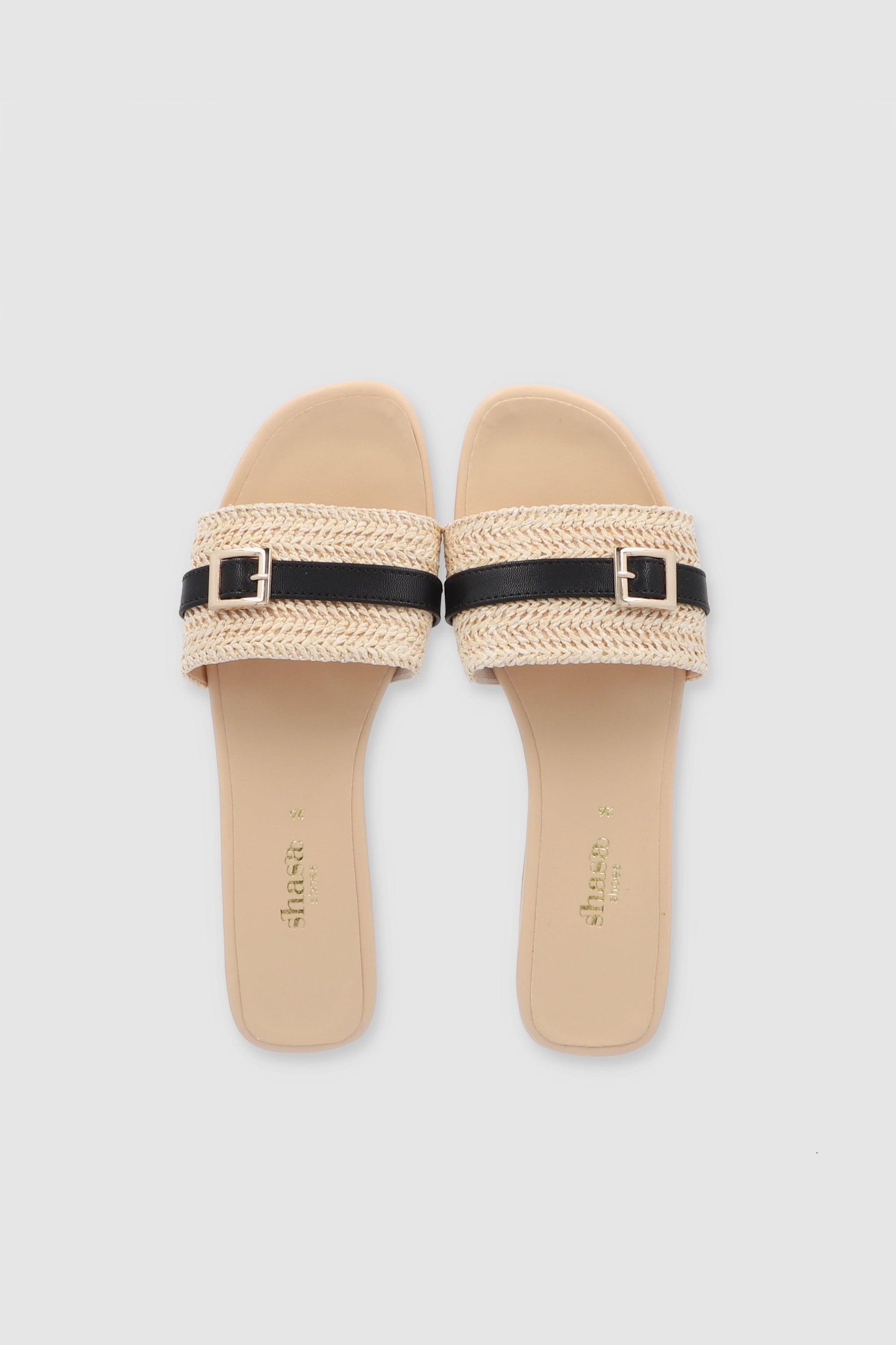 Sandal Yute Buckle BLACK