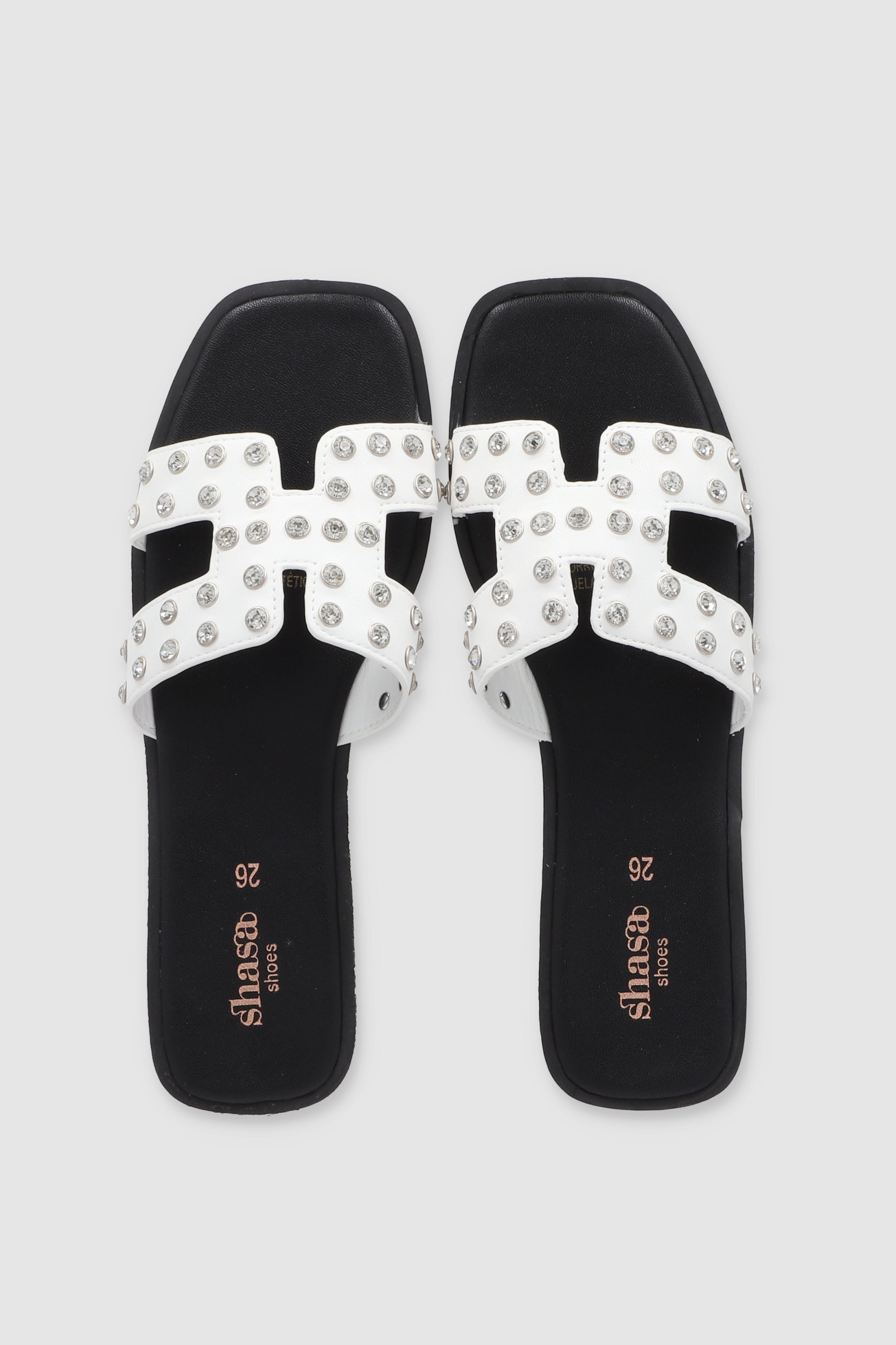 Sandal Greca Big Brillos WHITE