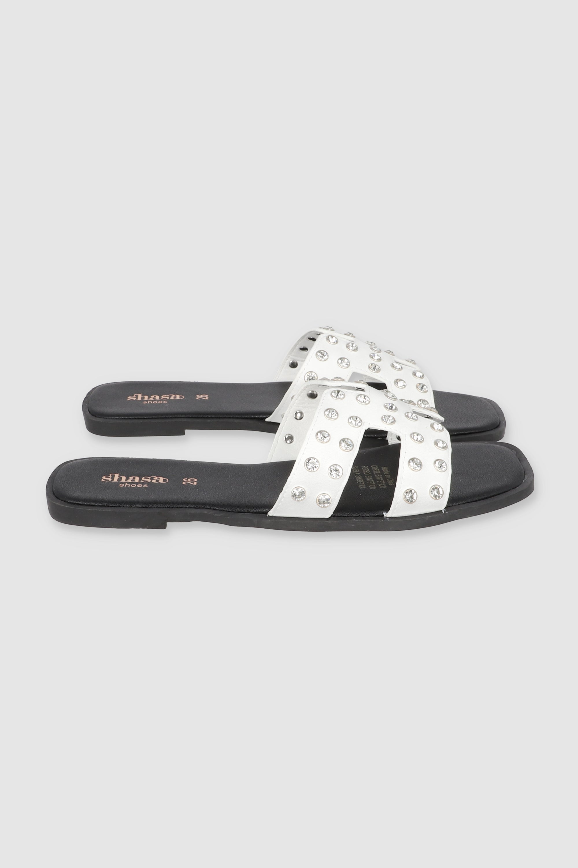 Sandal Greca Big Brillos WHITE