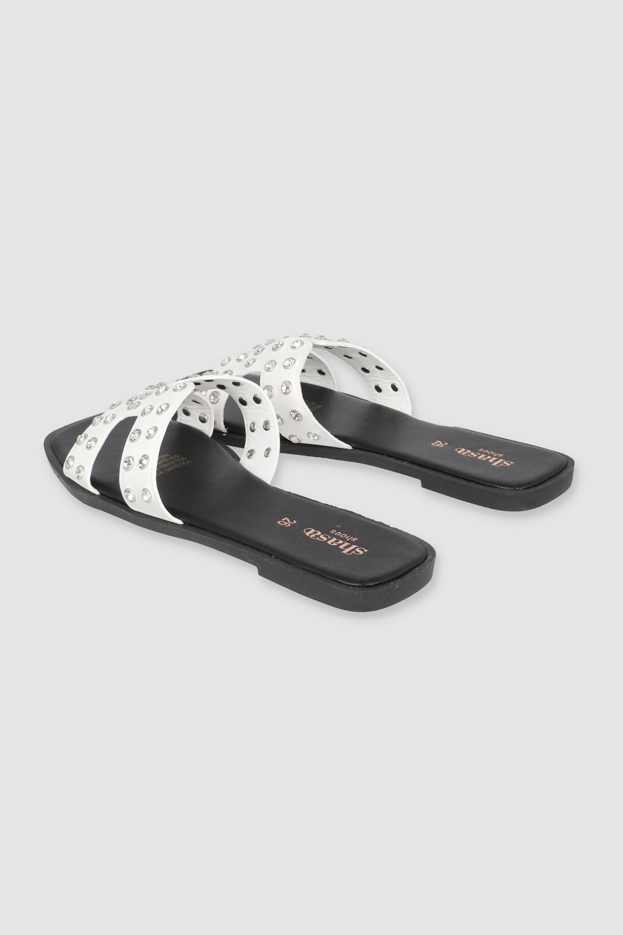 Sandal Greca Big Brillos WHITE