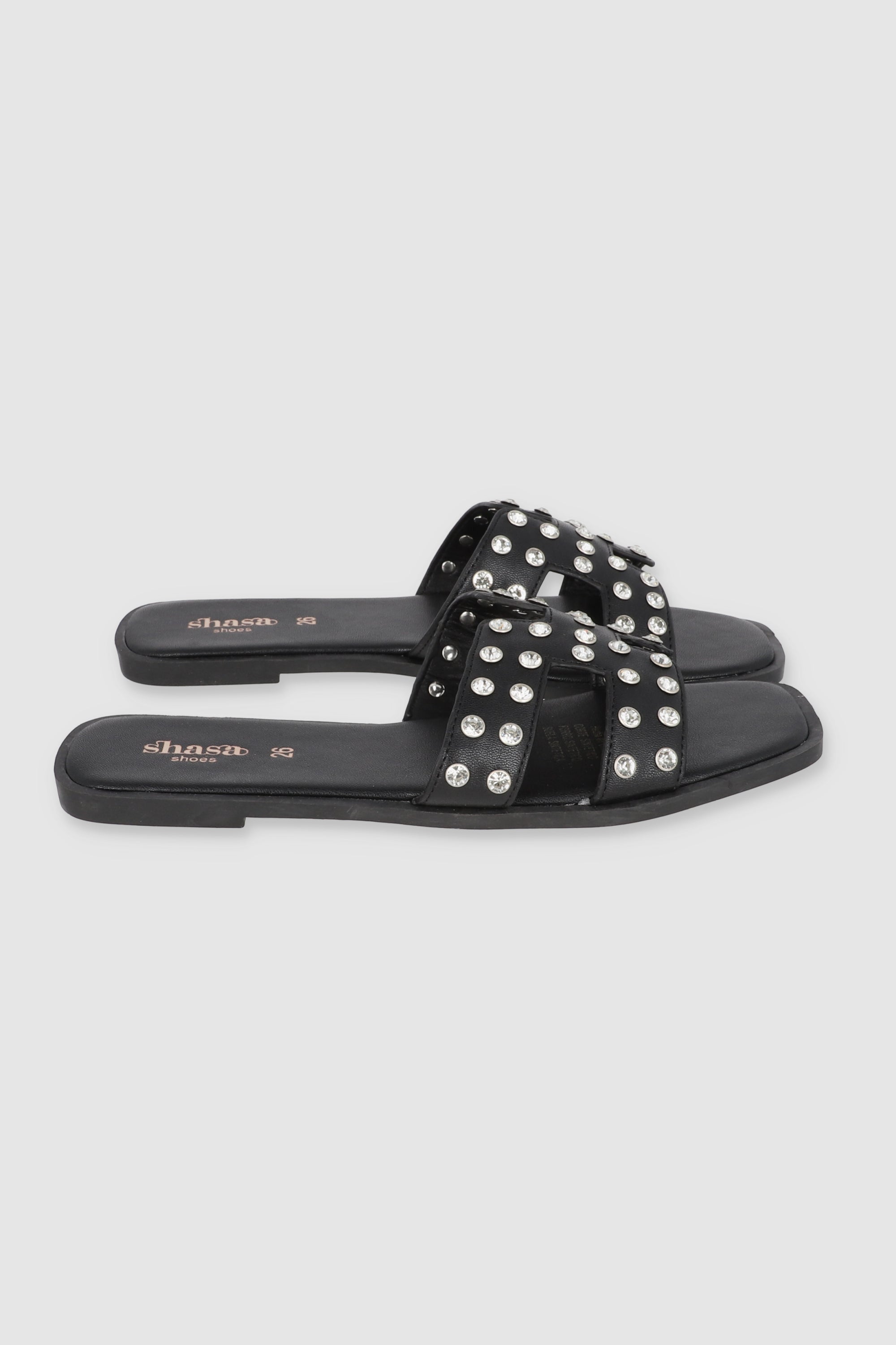 Sandal Greca Big Brillos BLACK