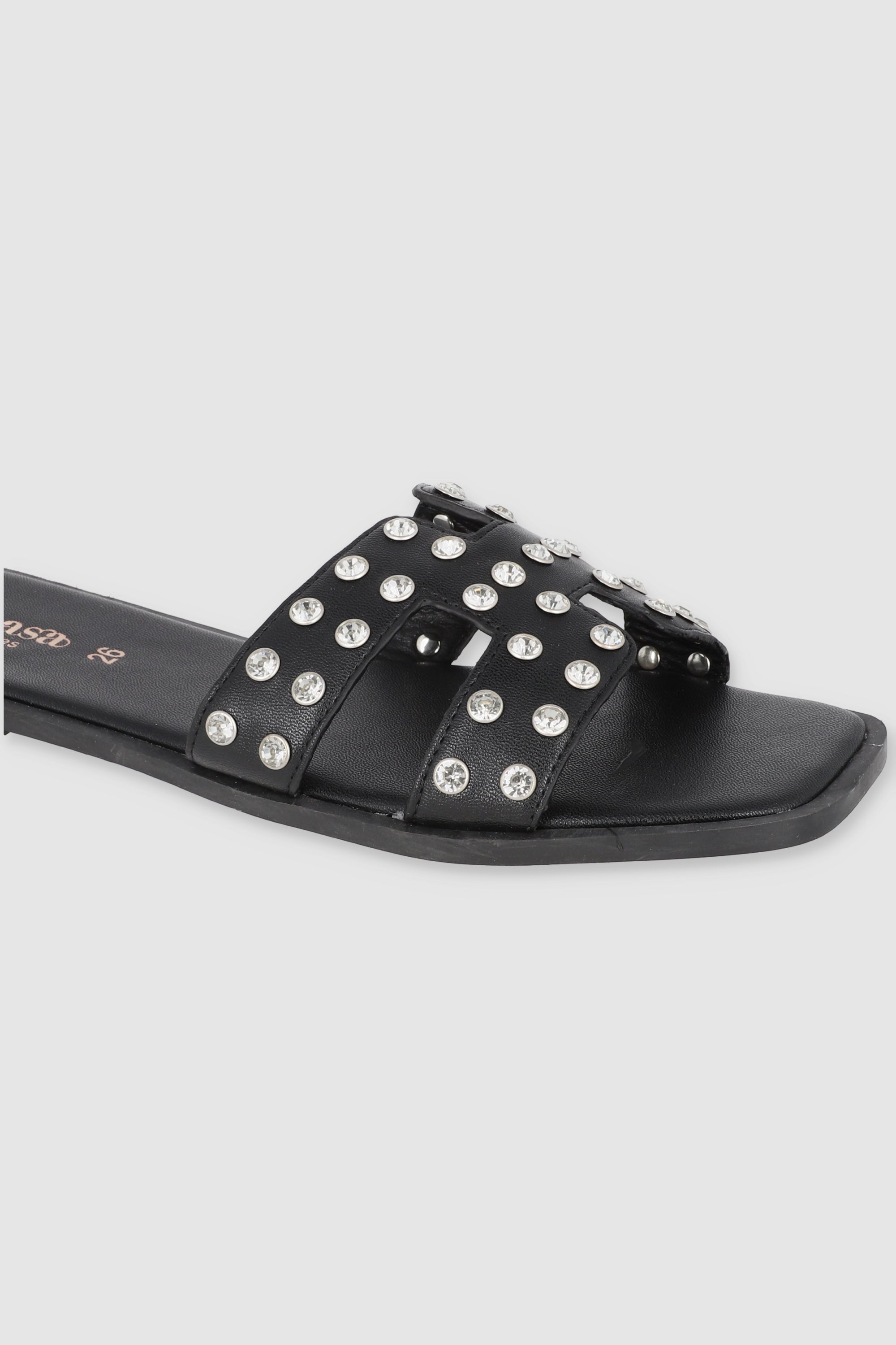 Sandal Greca Big Brillos BLACK