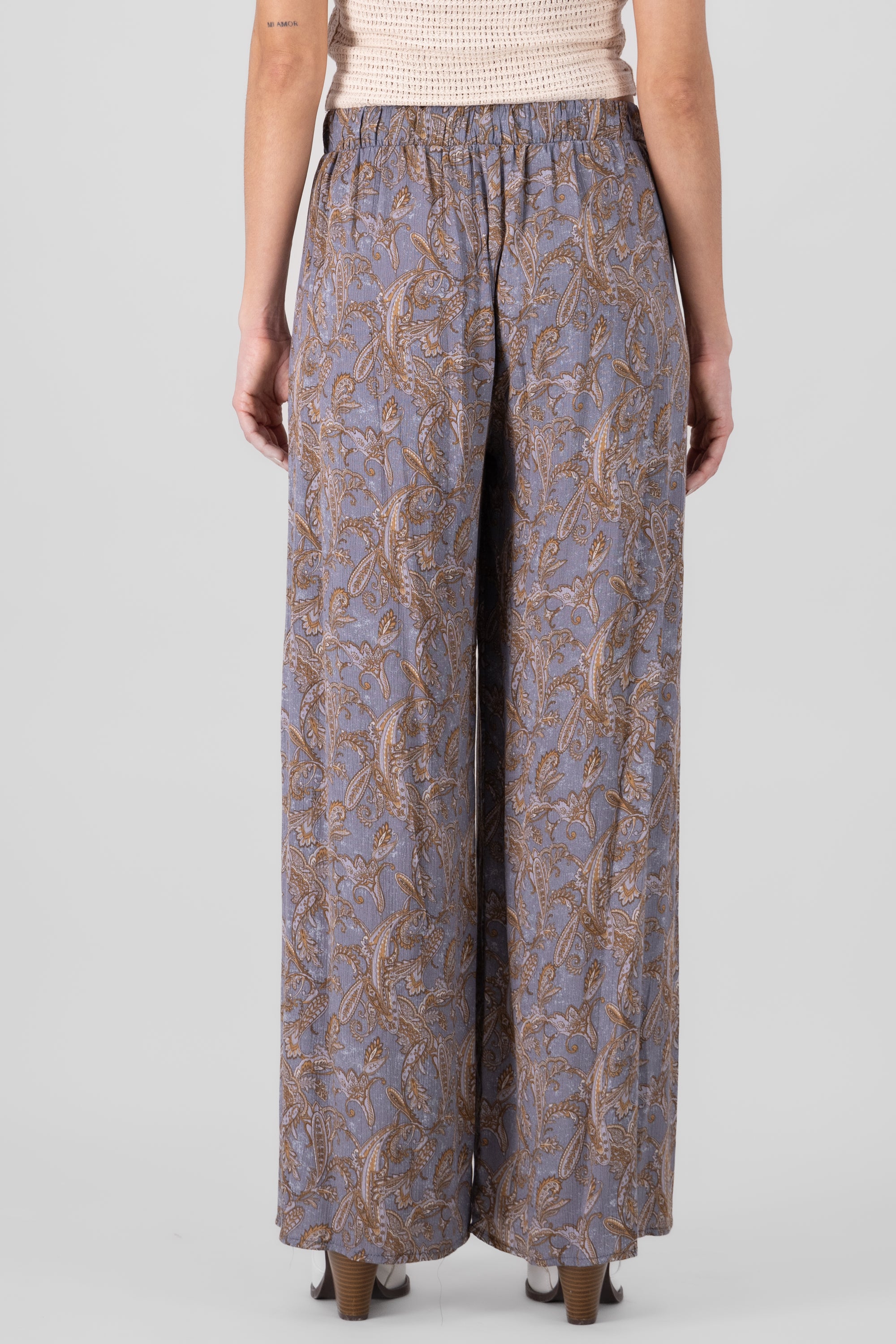 Pantalon aberturas AZUL COMBO