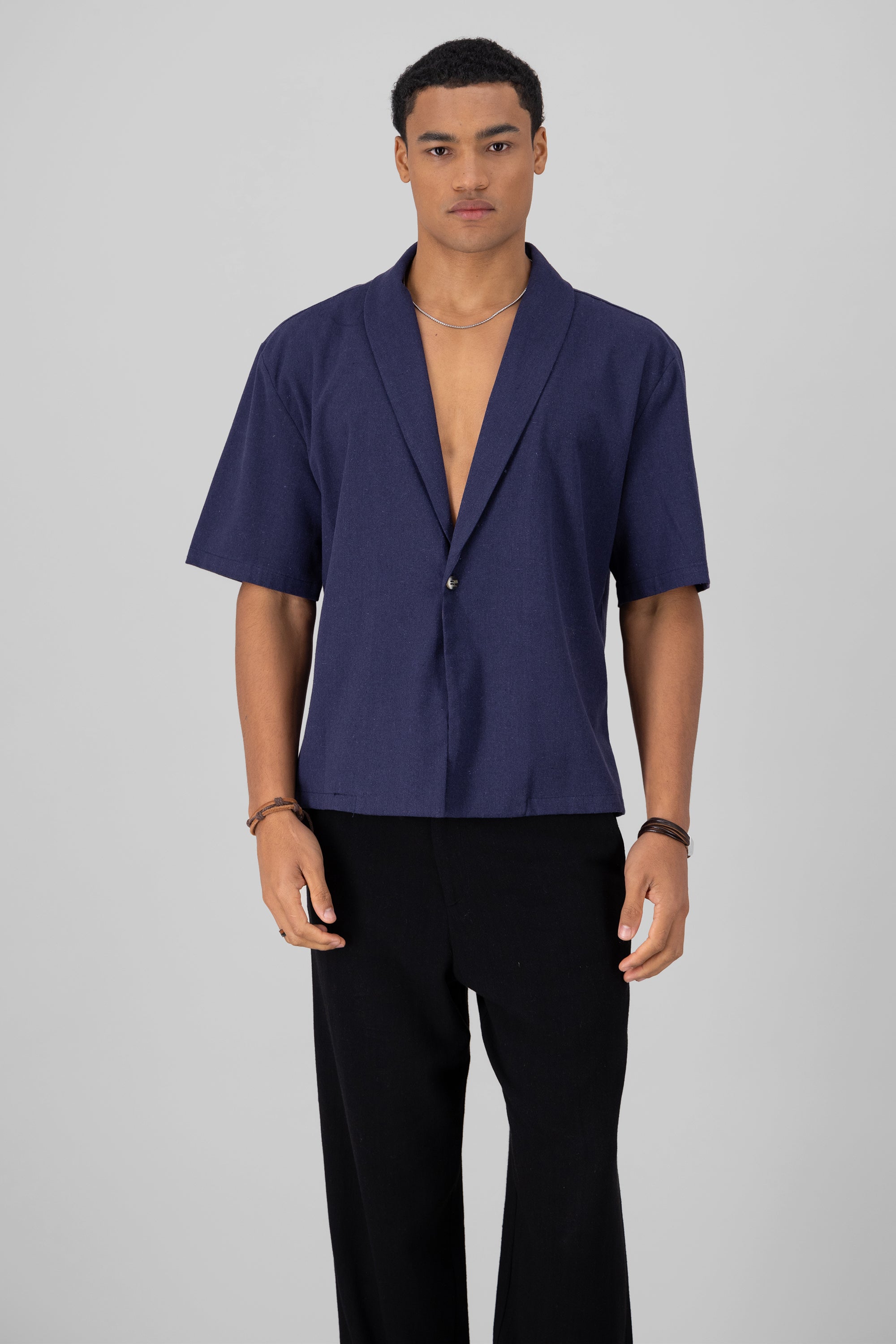 Camisa blazer oversized MARINO