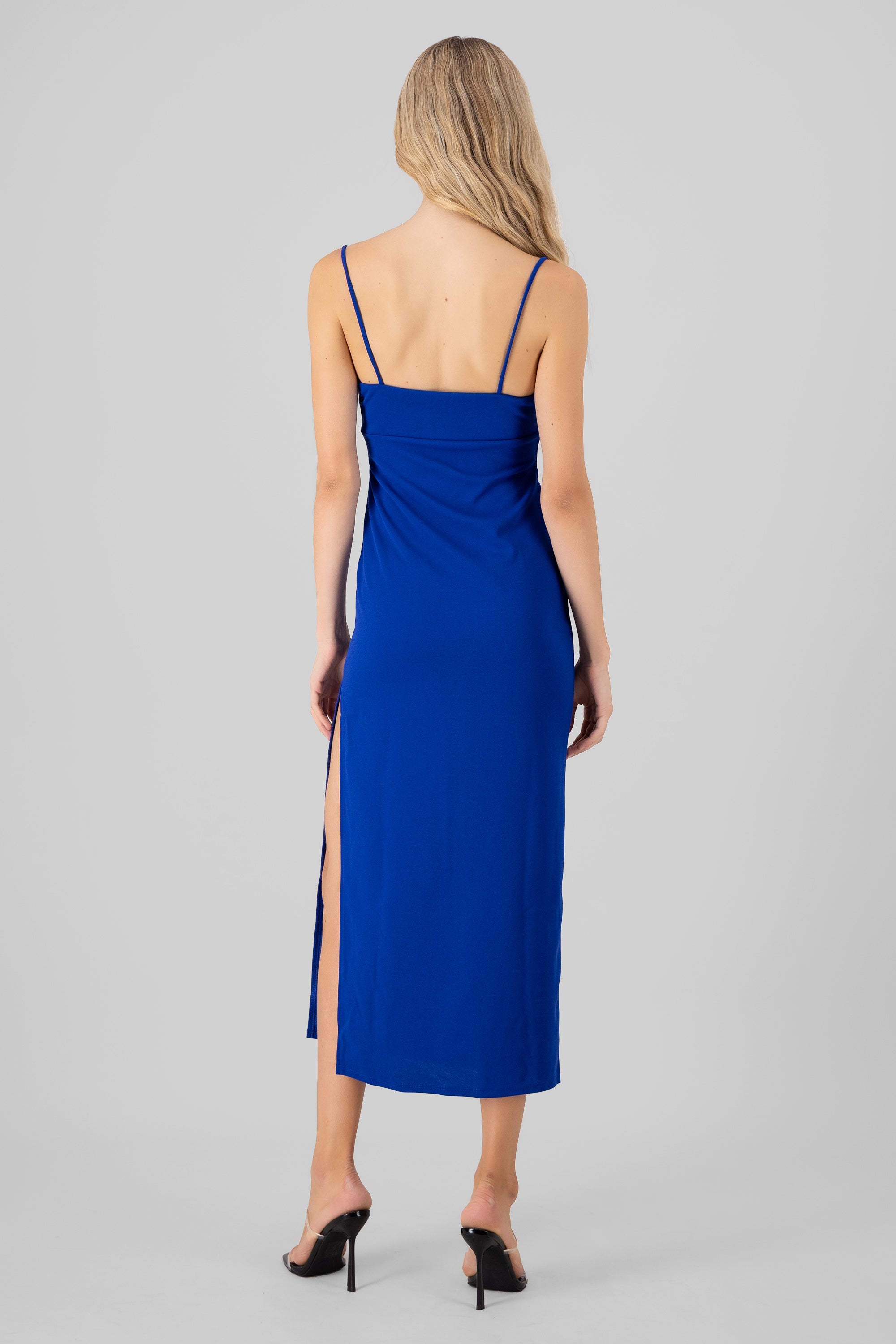 Maxi dress smooth King blue