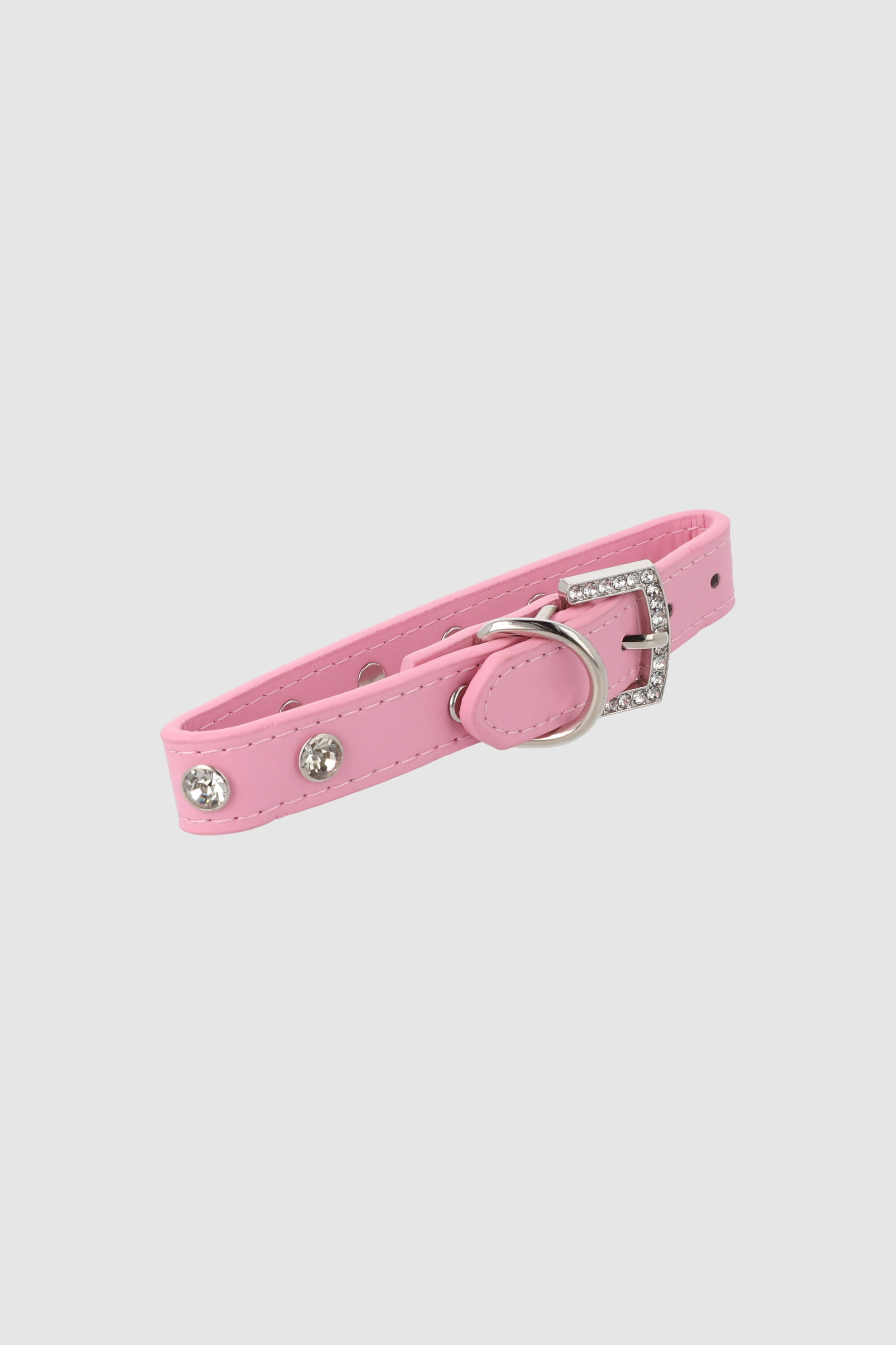 Collar mascota brillos ROSA