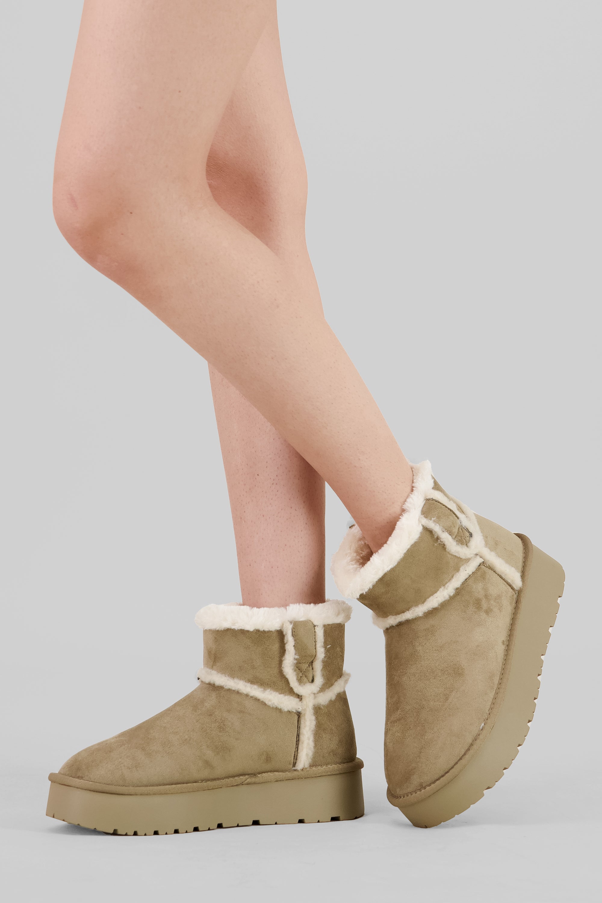 Bota invierno sherpa TAUPE