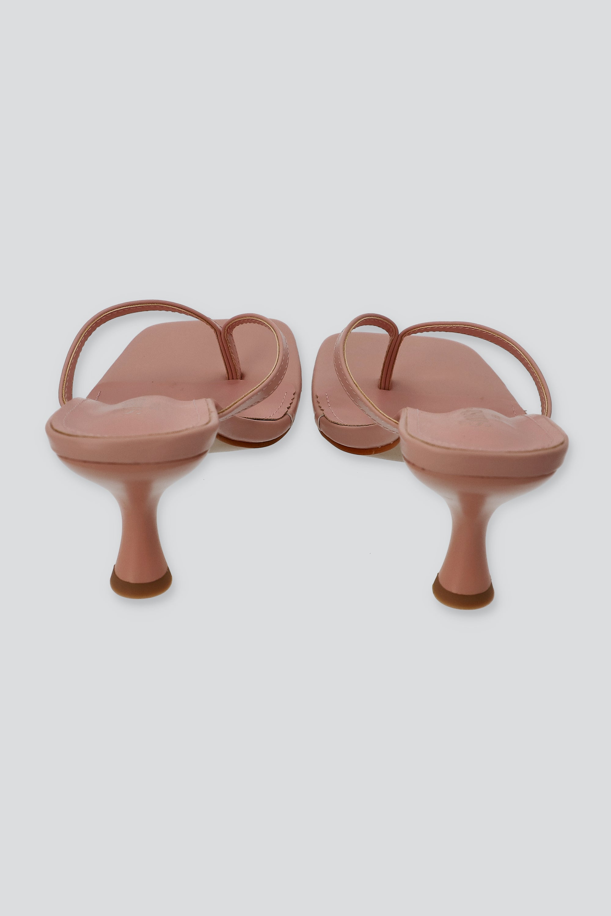 Tacón sandalia pata de gallo BLUSH