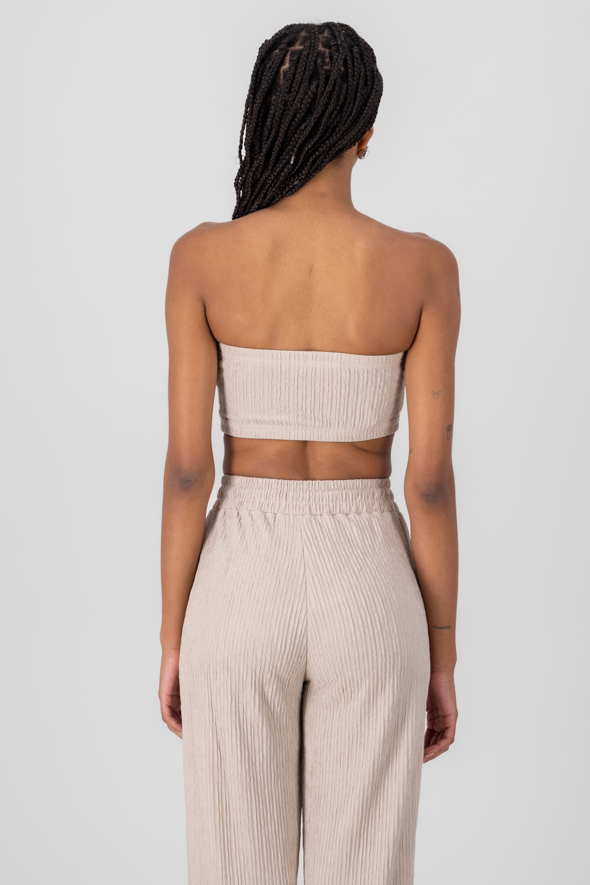 Top Bandana Texture Khaki