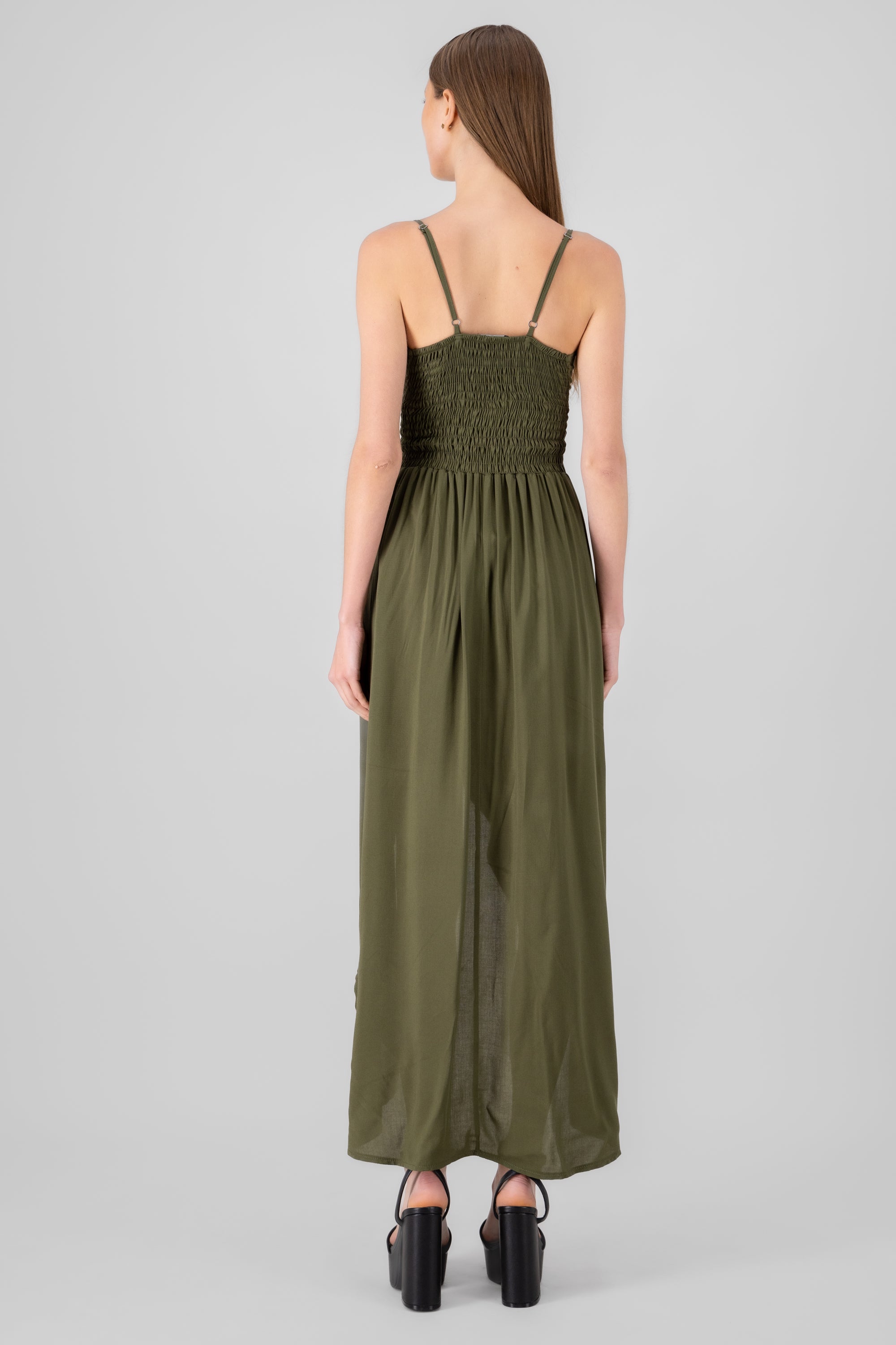 Midi dress with Hypsters Olanes OLIVE