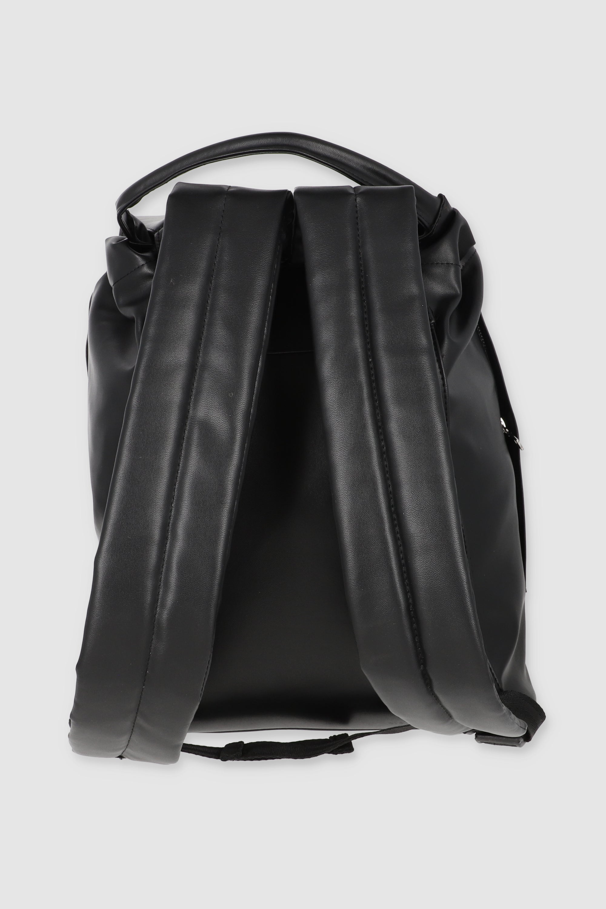 Backpack flamenco detalle de nudo enredado NEGRO