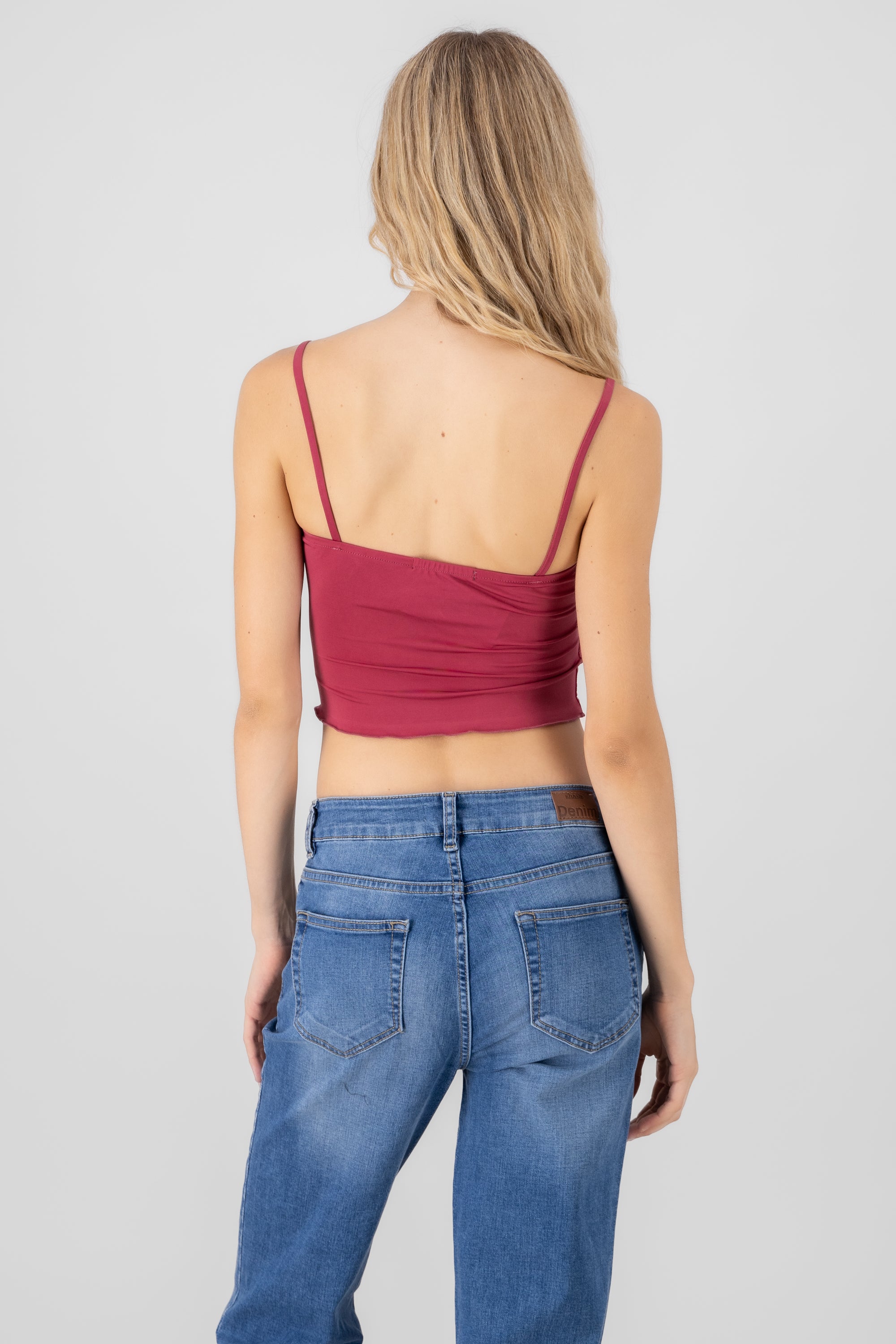 Top tirantes detalle moños FIUSHA