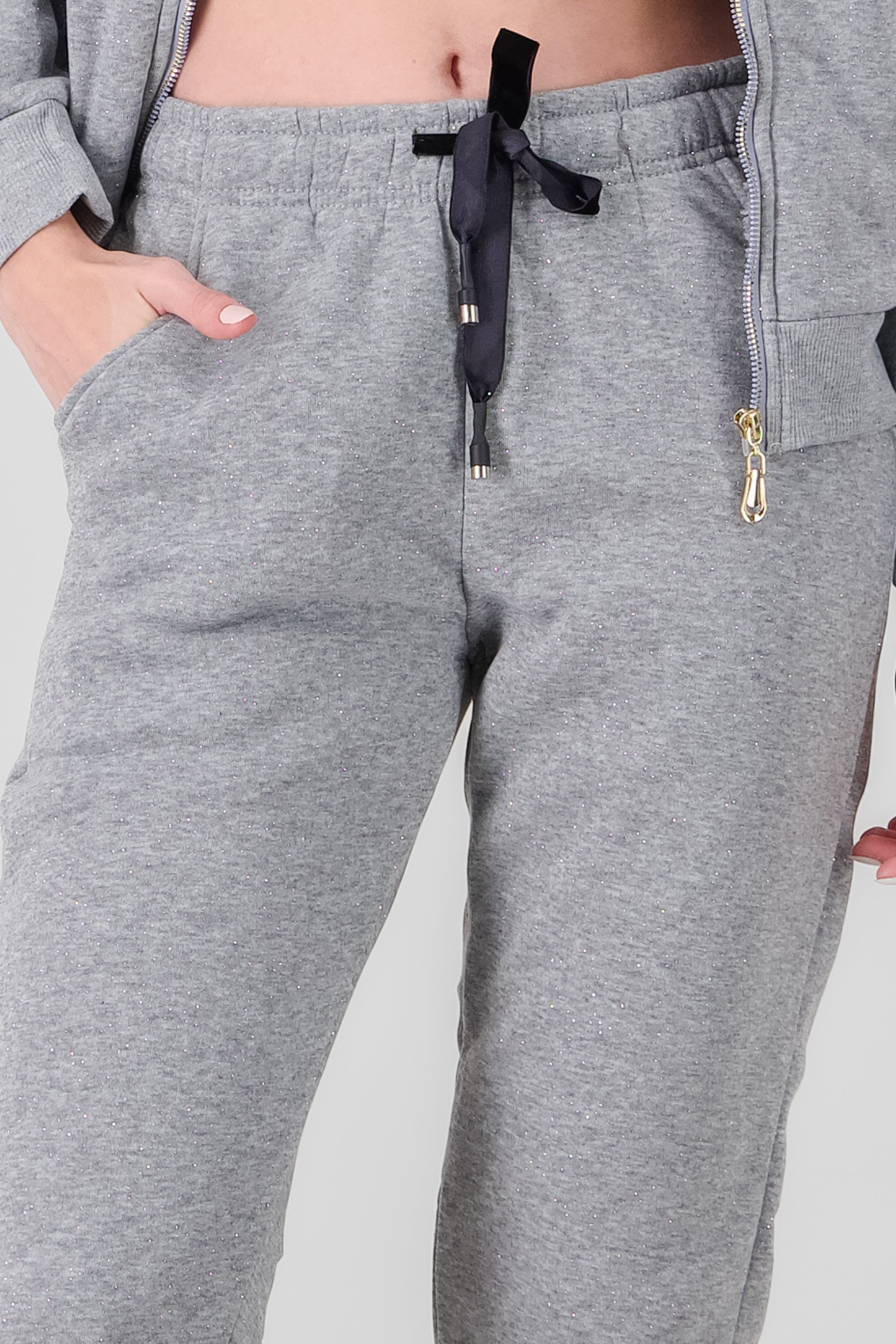 Jogger plush with Hypsters spring GREY