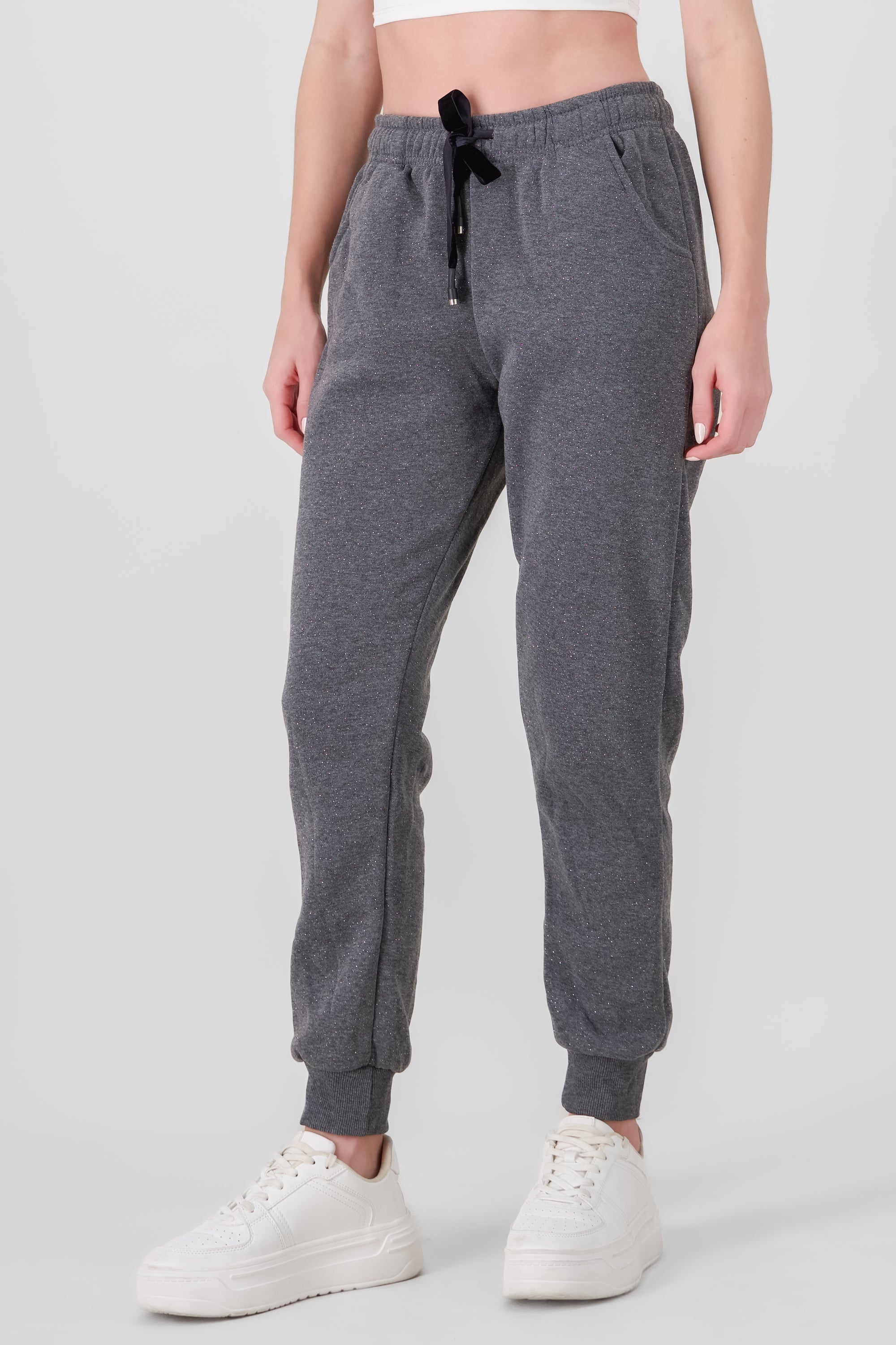 Jogger plush with Hypsters spring Dark gray