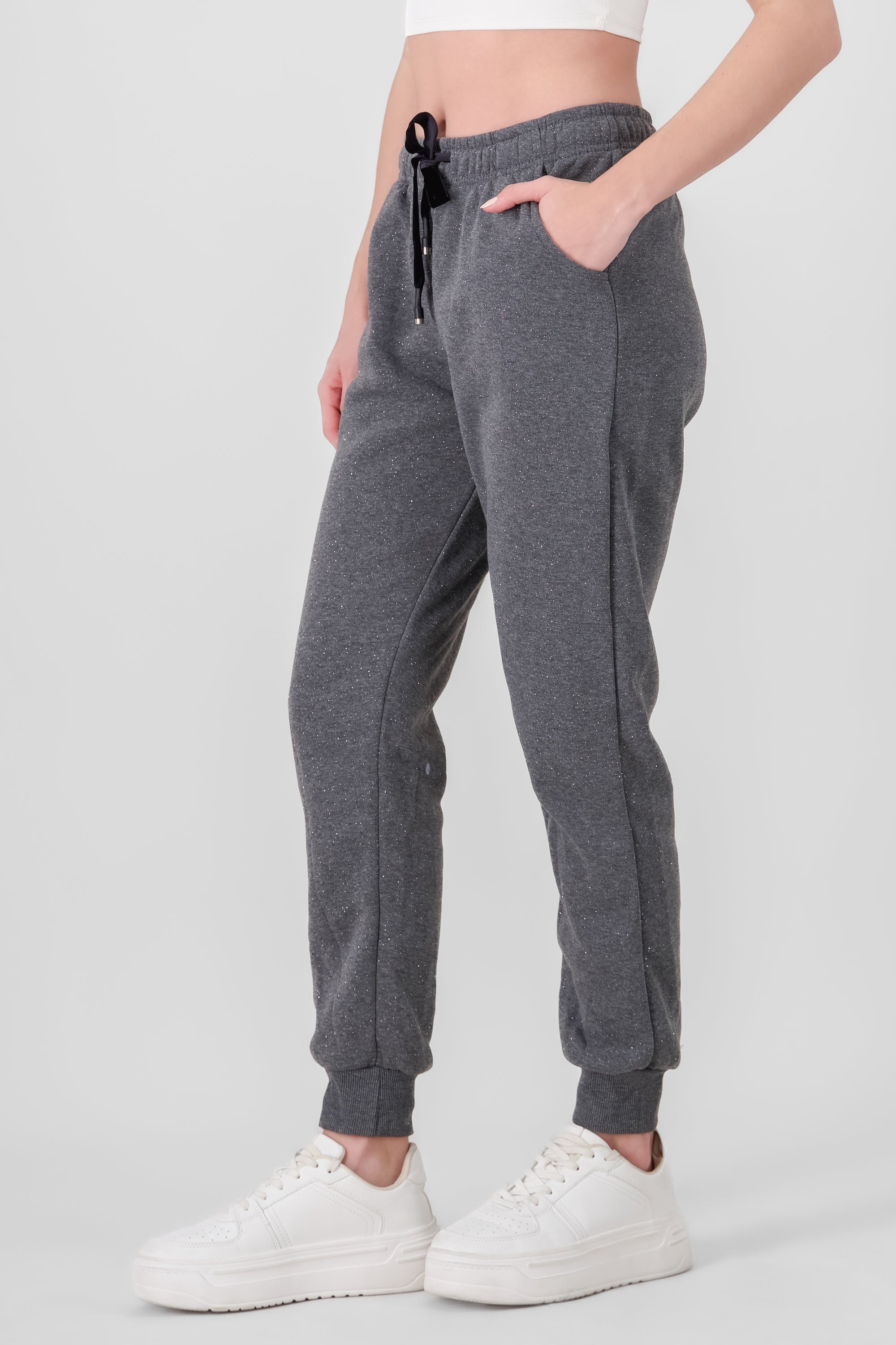 Jogger plush with Hypsters spring Dark gray