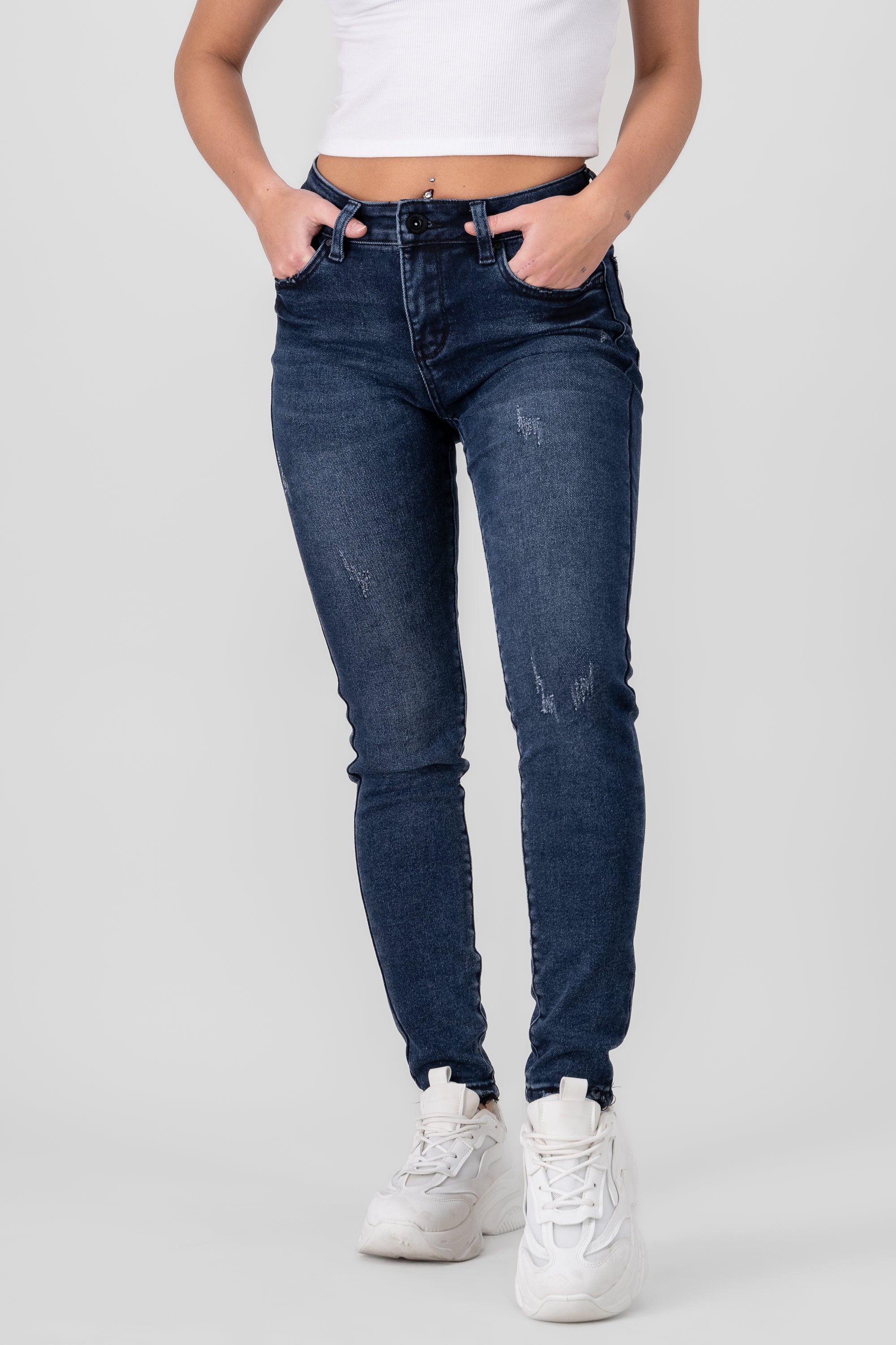 Jeans Skinny destruction Stone