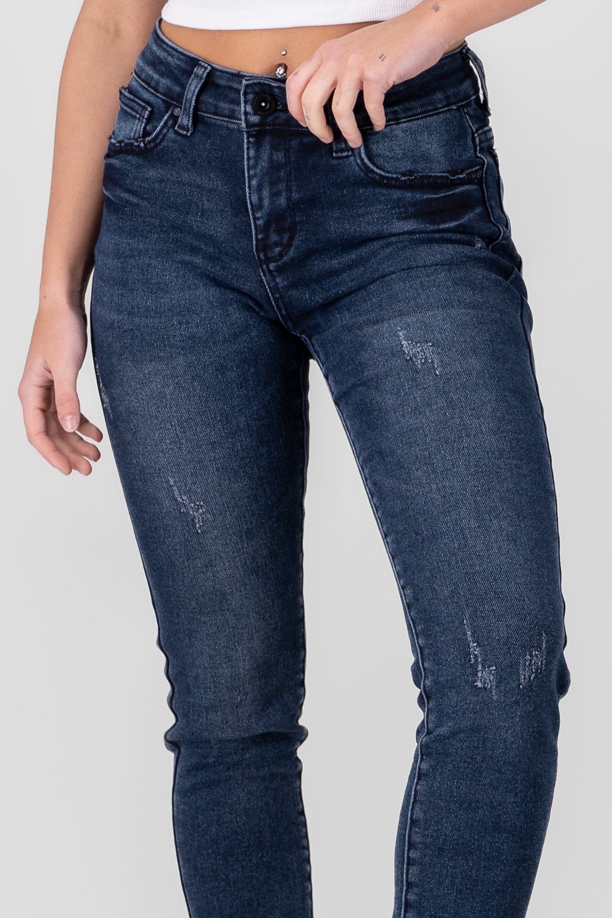 Jeans Skinny destruction Stone