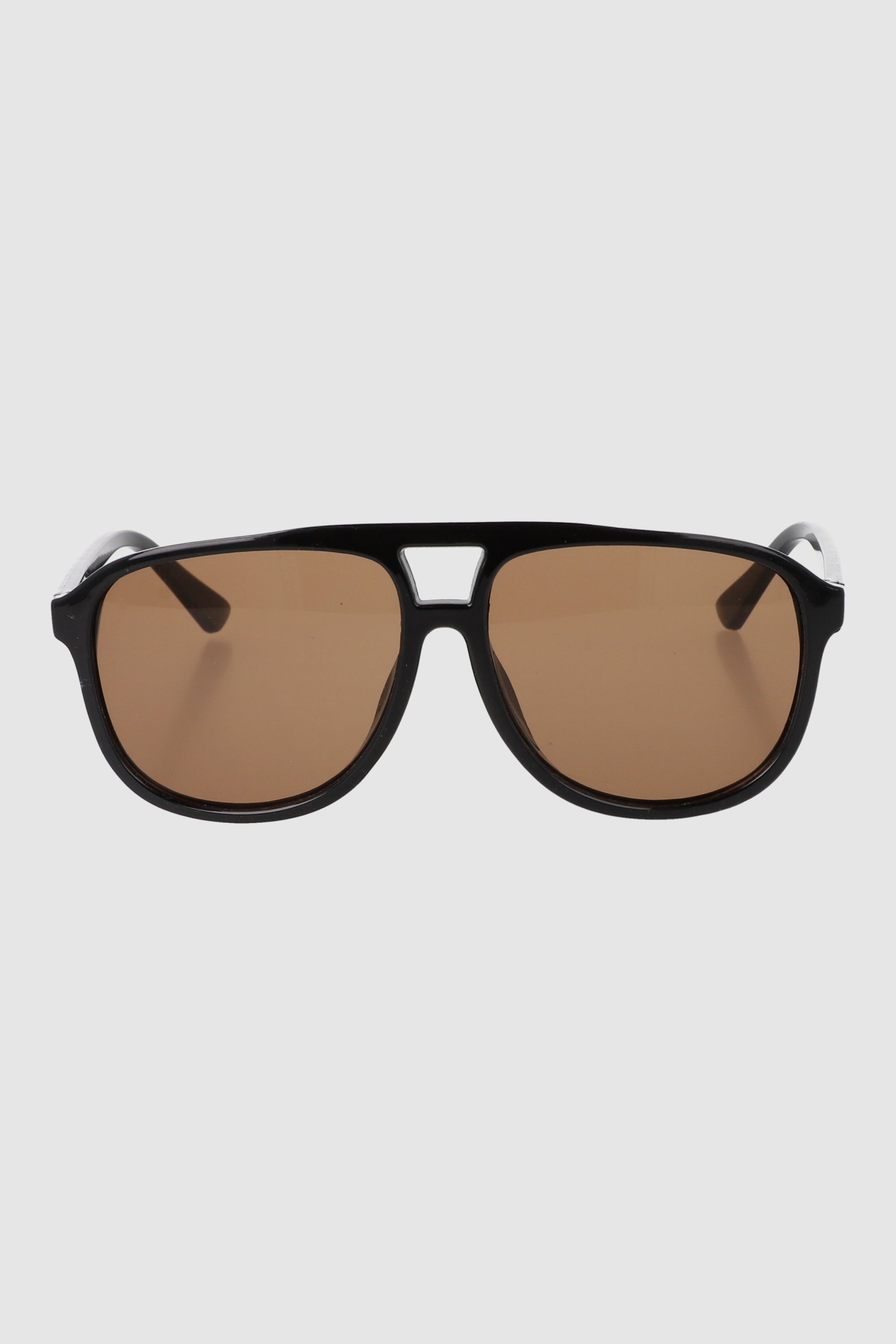 Lentes aviador mica color CAFE