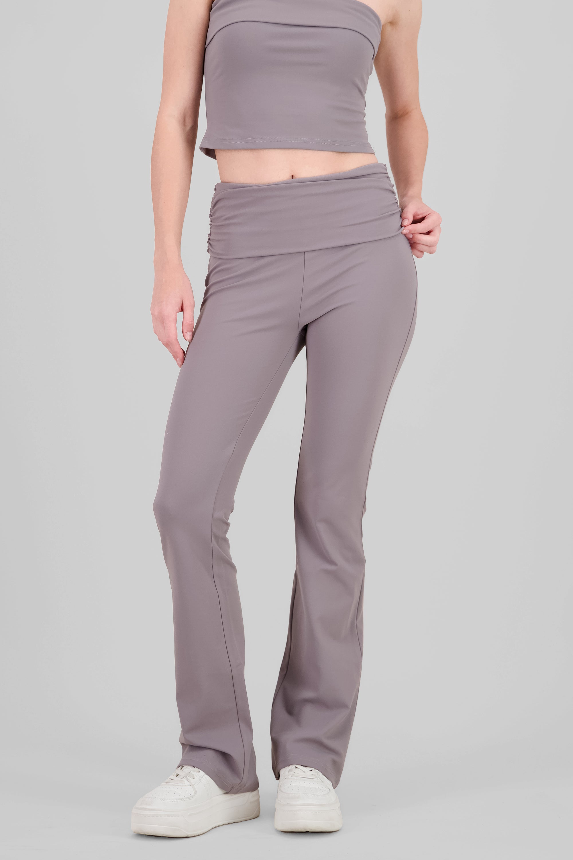 Leggings lisos suave GRIS