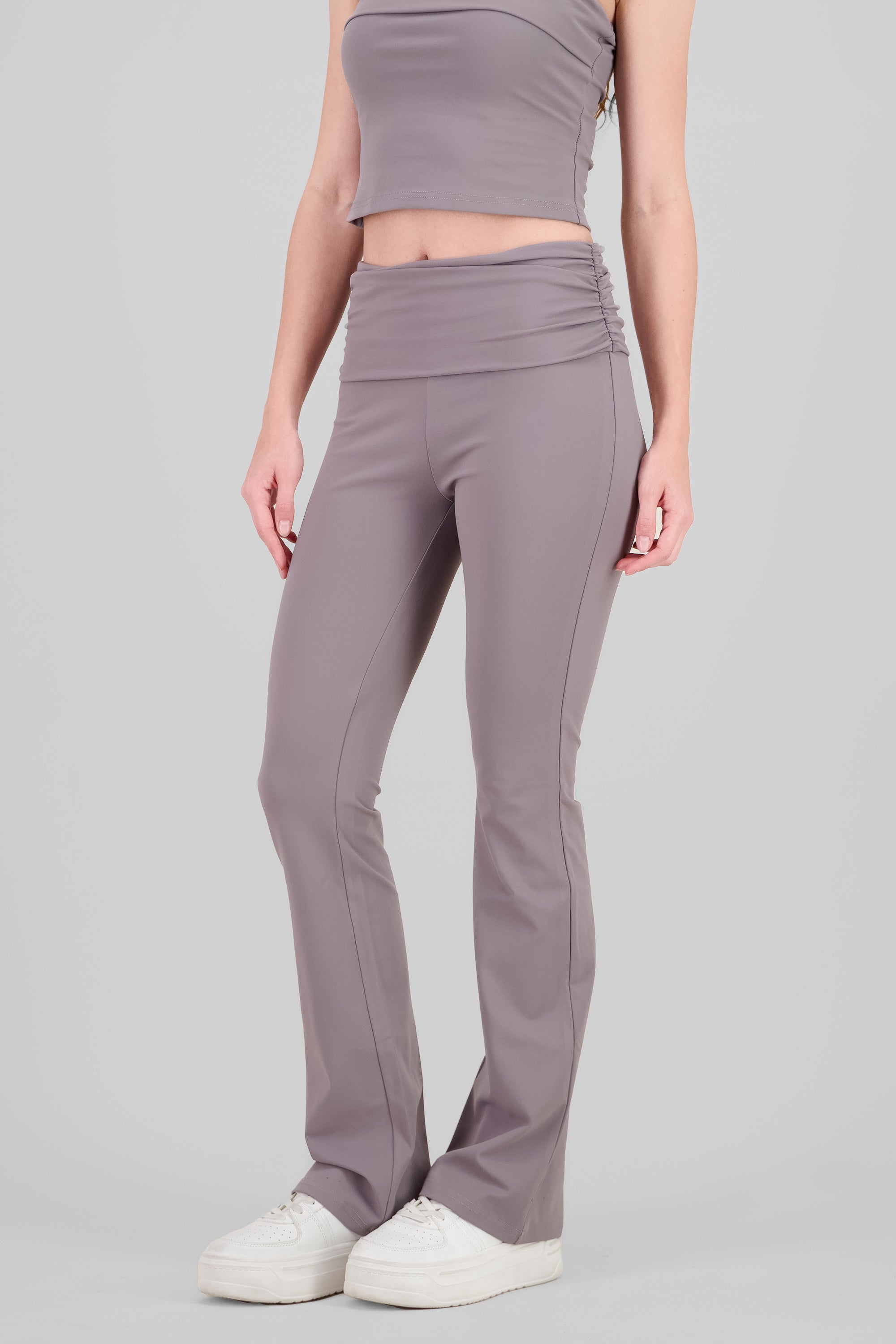 Leggings lisos suave GRIS