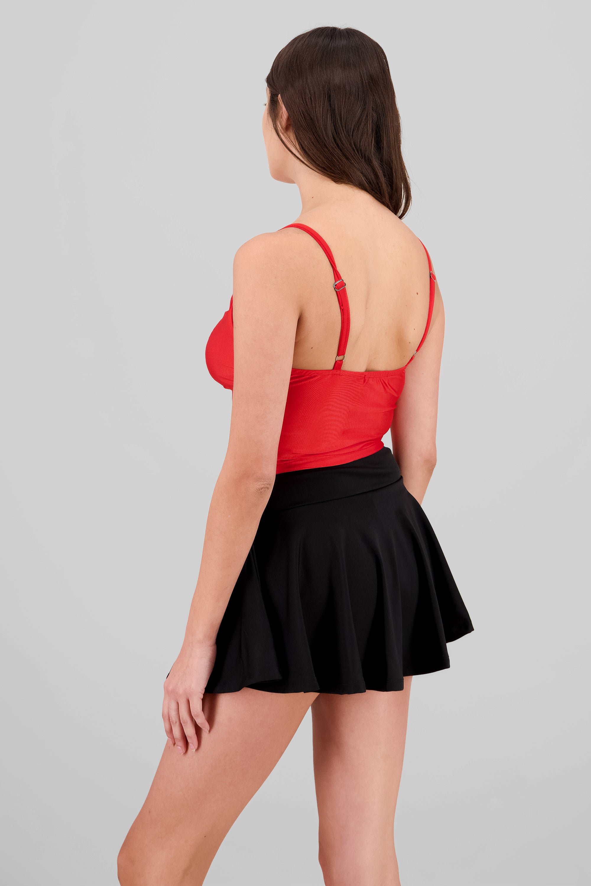 Top corset tirantes ROJO CEREZA