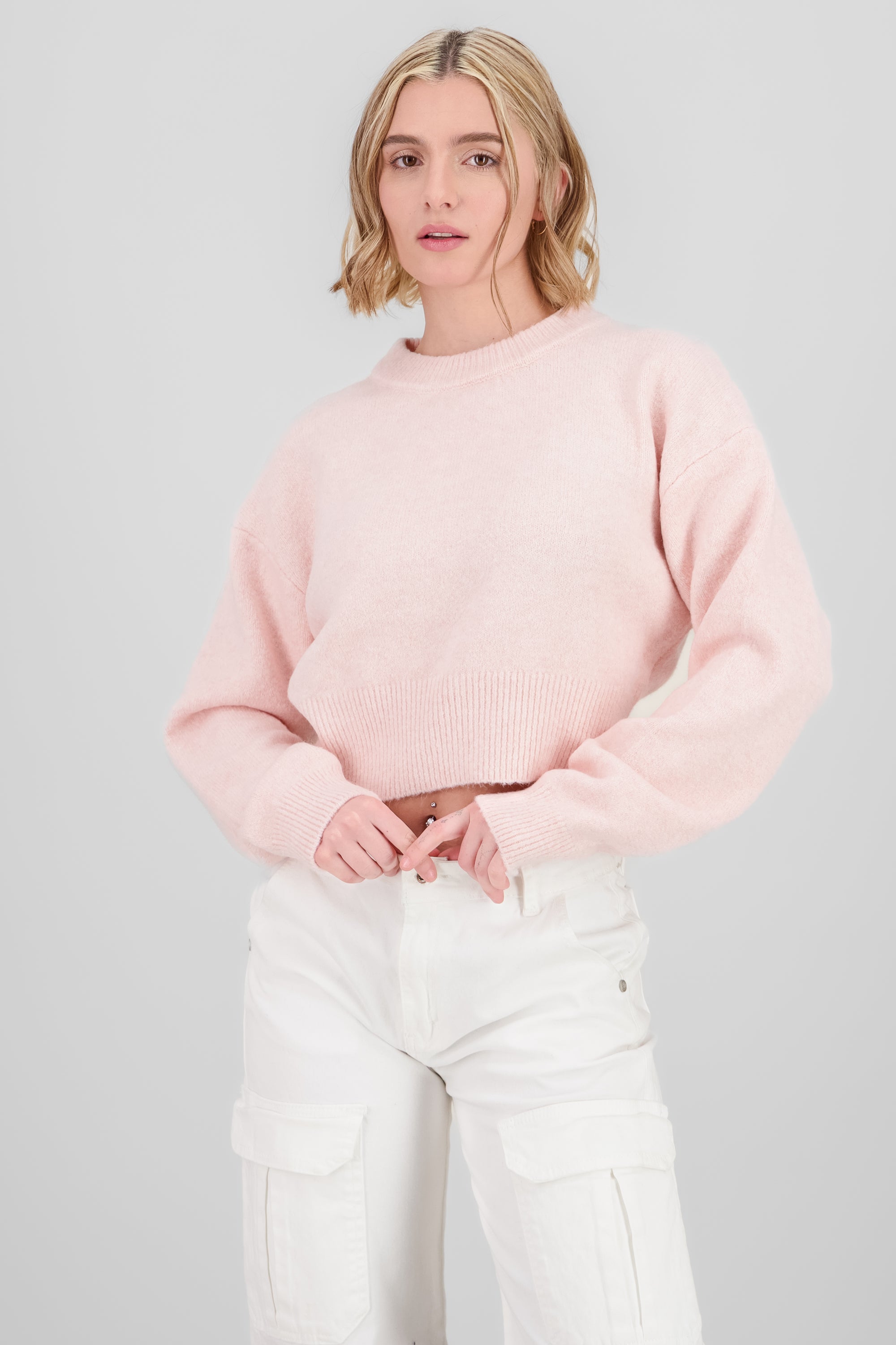 Soft long sleeve neck nueter PINK