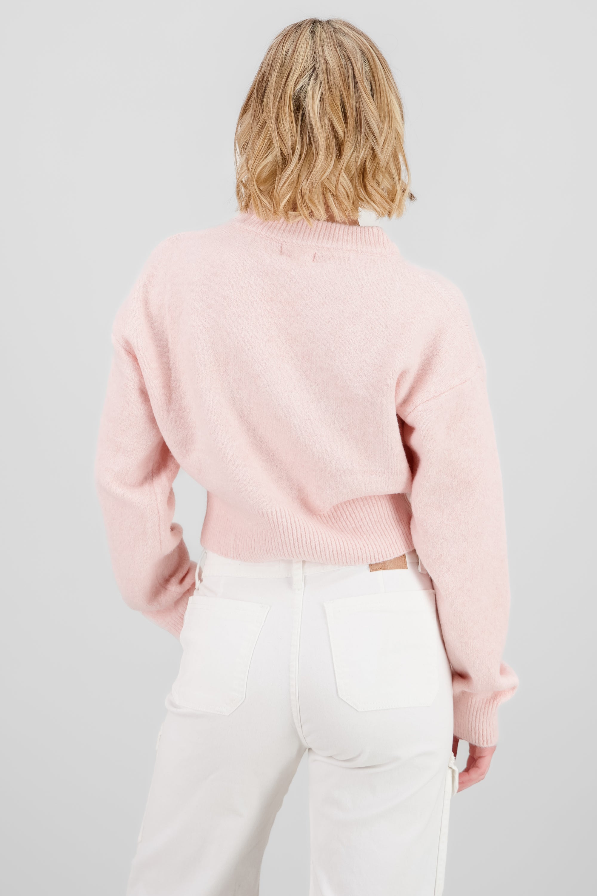 Soft long sleeve neck nueter PINK
