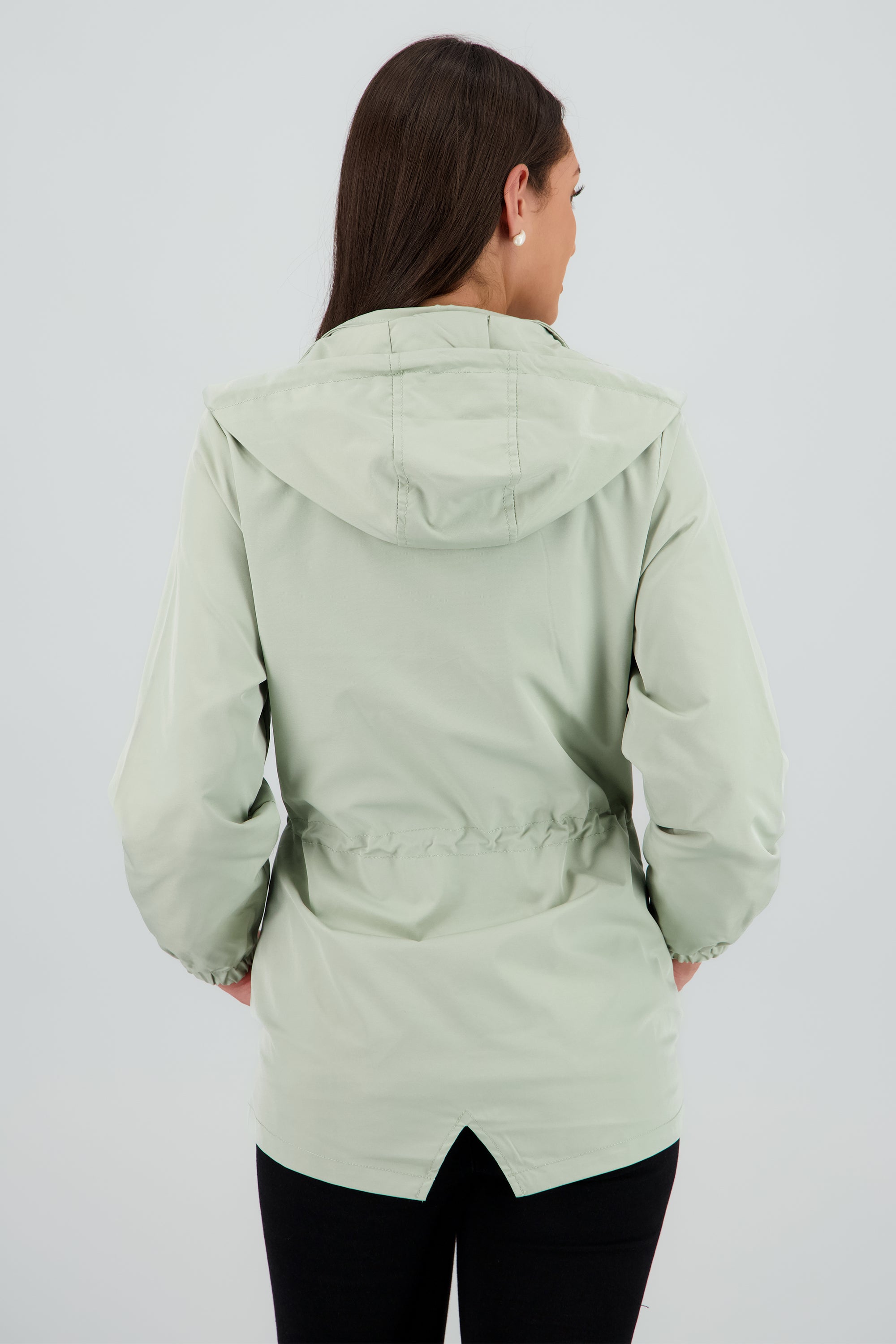 Gabardina corta botones SAGE