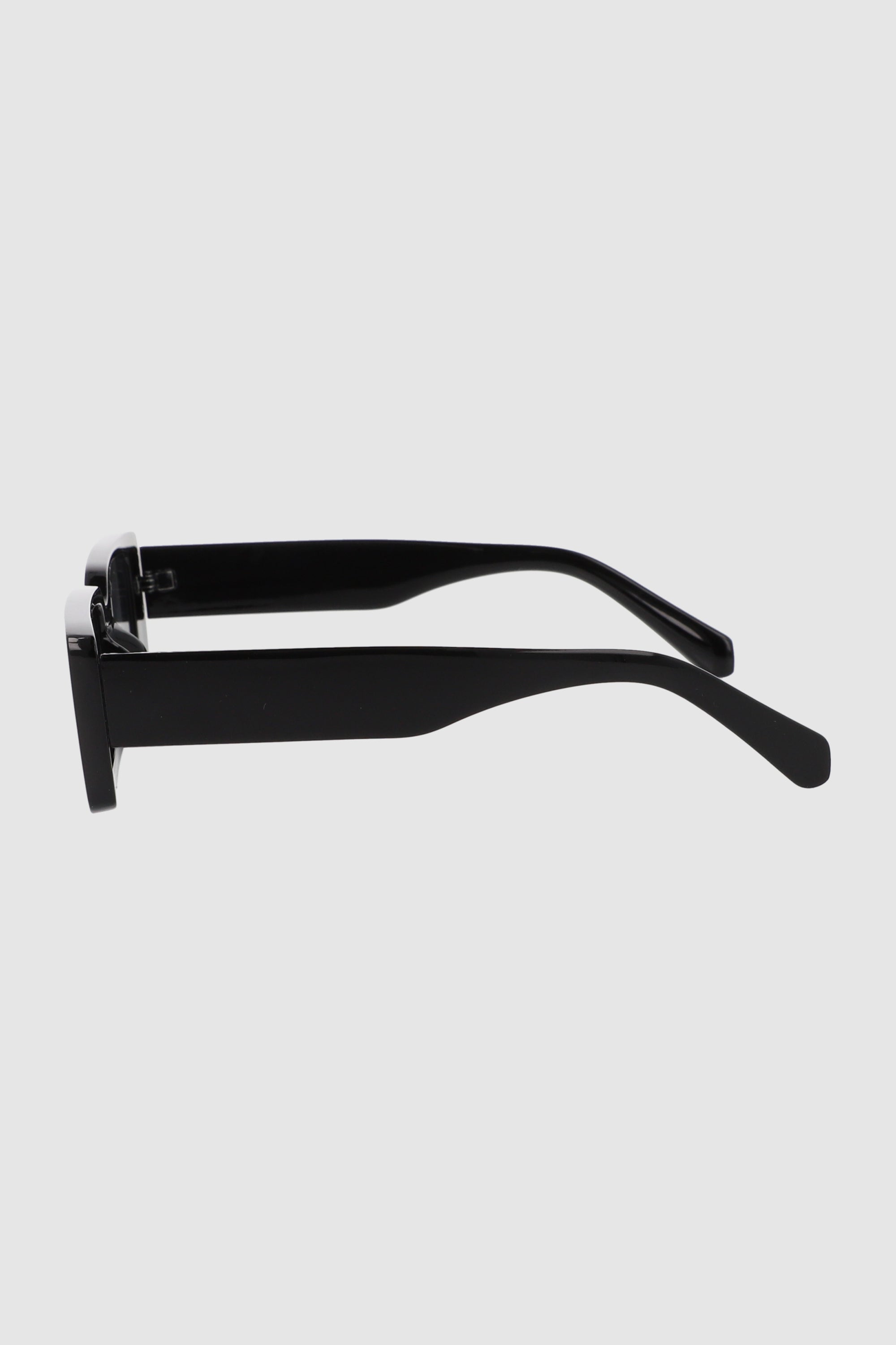 Square elongated lenses BLACK