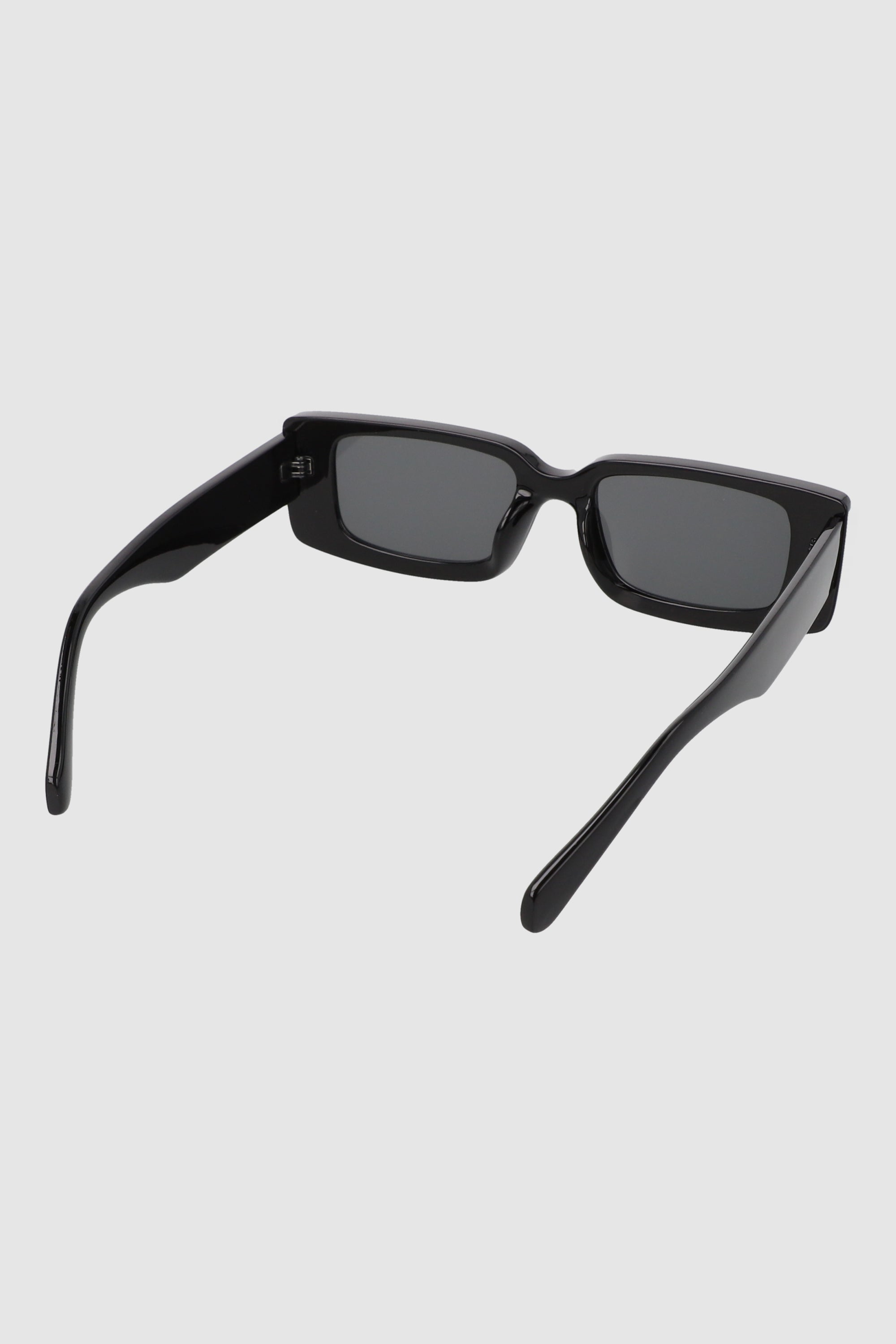 Square elongated lenses BLACK