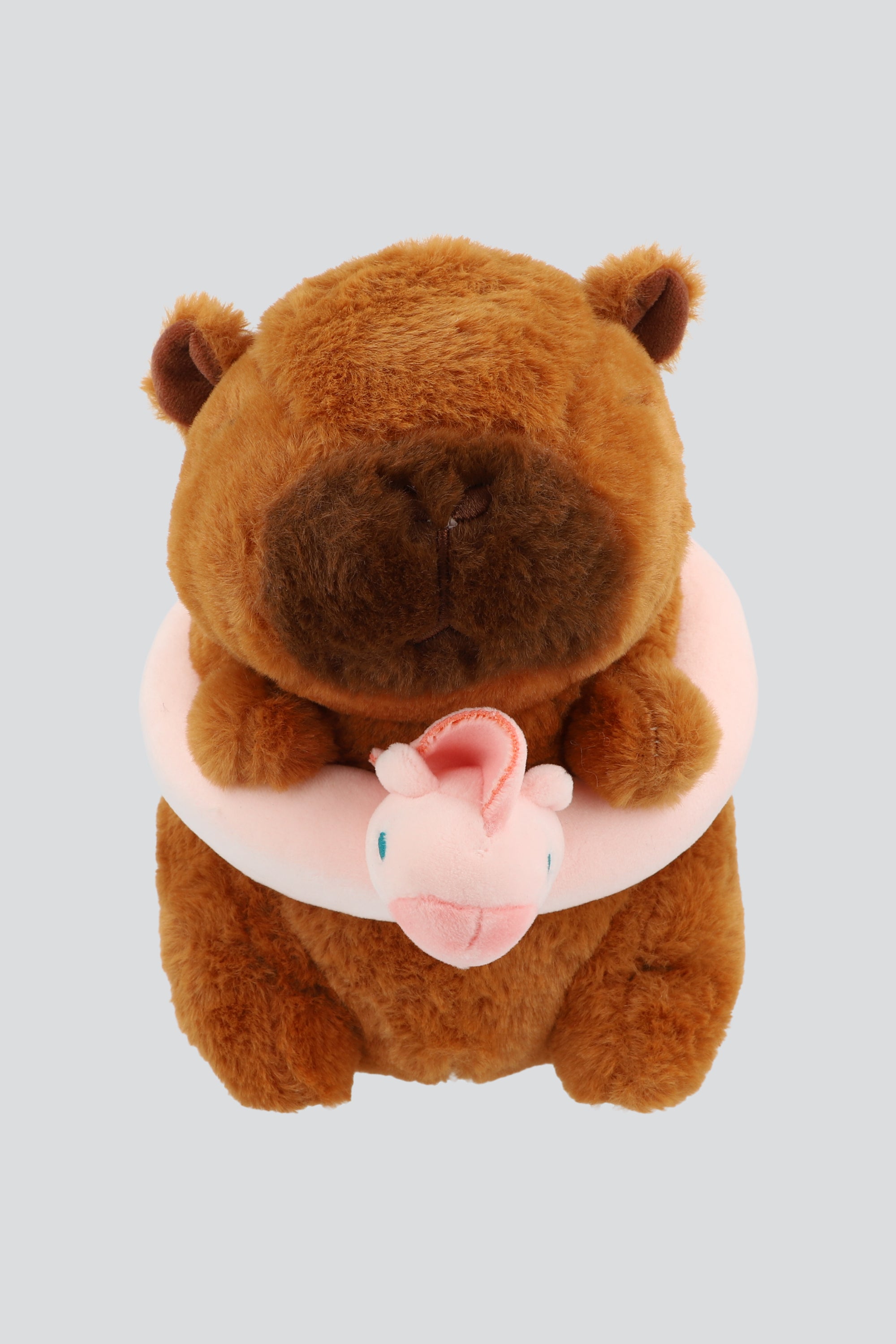 Peluche capibara llantita ROSA